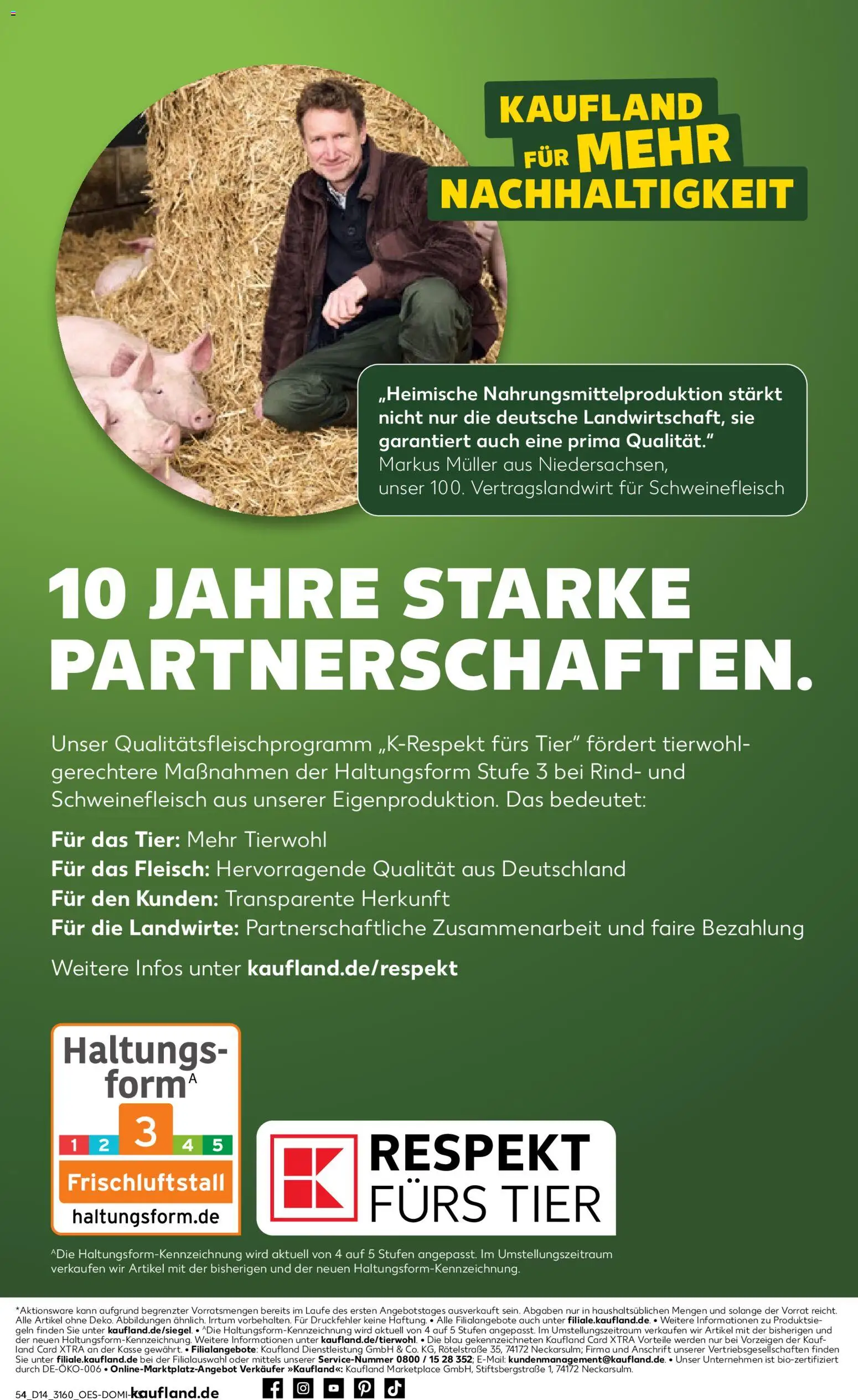 Kaufland Prospekt Rostock	 – gültig ab 02.04.2026 | Seite: 54 | Produkte: Schweinefleisch, Fleisch