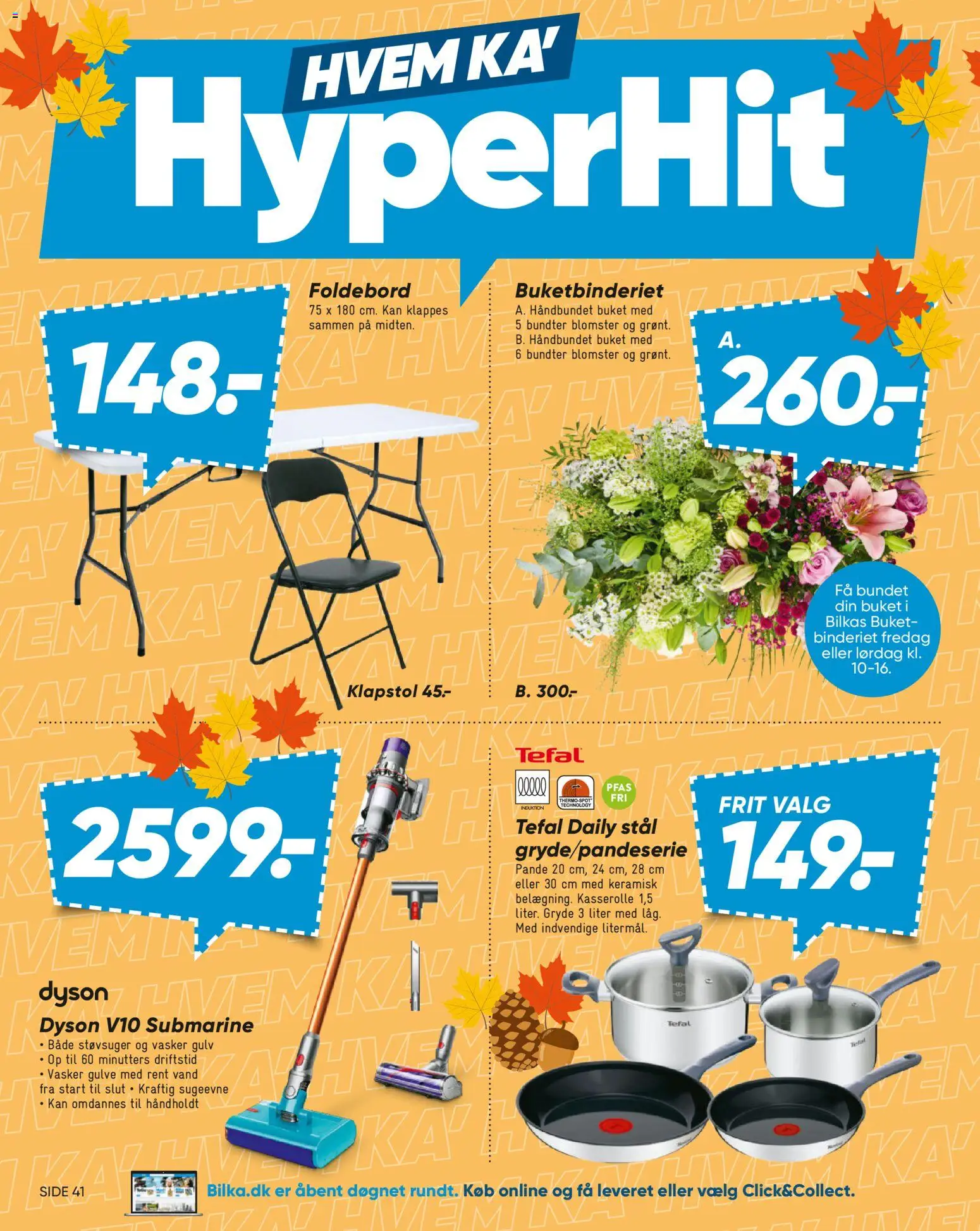 Bilka tilbudsavis – gyldig fra 16/10/2026 | Side: 4 | Produkter: Støvsuger