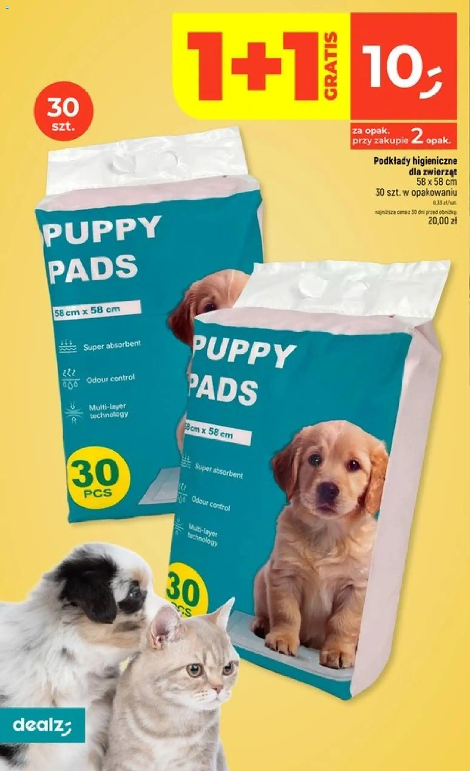 Dealz gazetka od 17.09.2026 | Strona: 44 | Produkty: Podkłady higieniczne