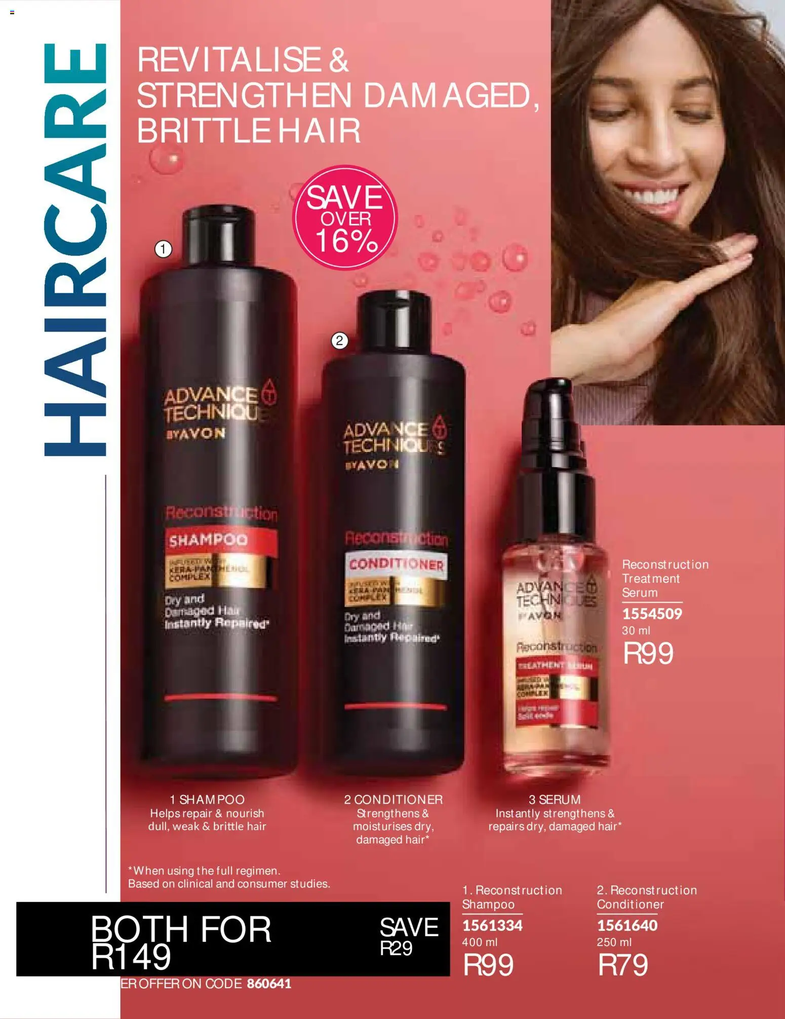 New Avon catalogue – valid from 01/09/2026 | Page: 142 | Products: Serum, Shampoo, Conditioner