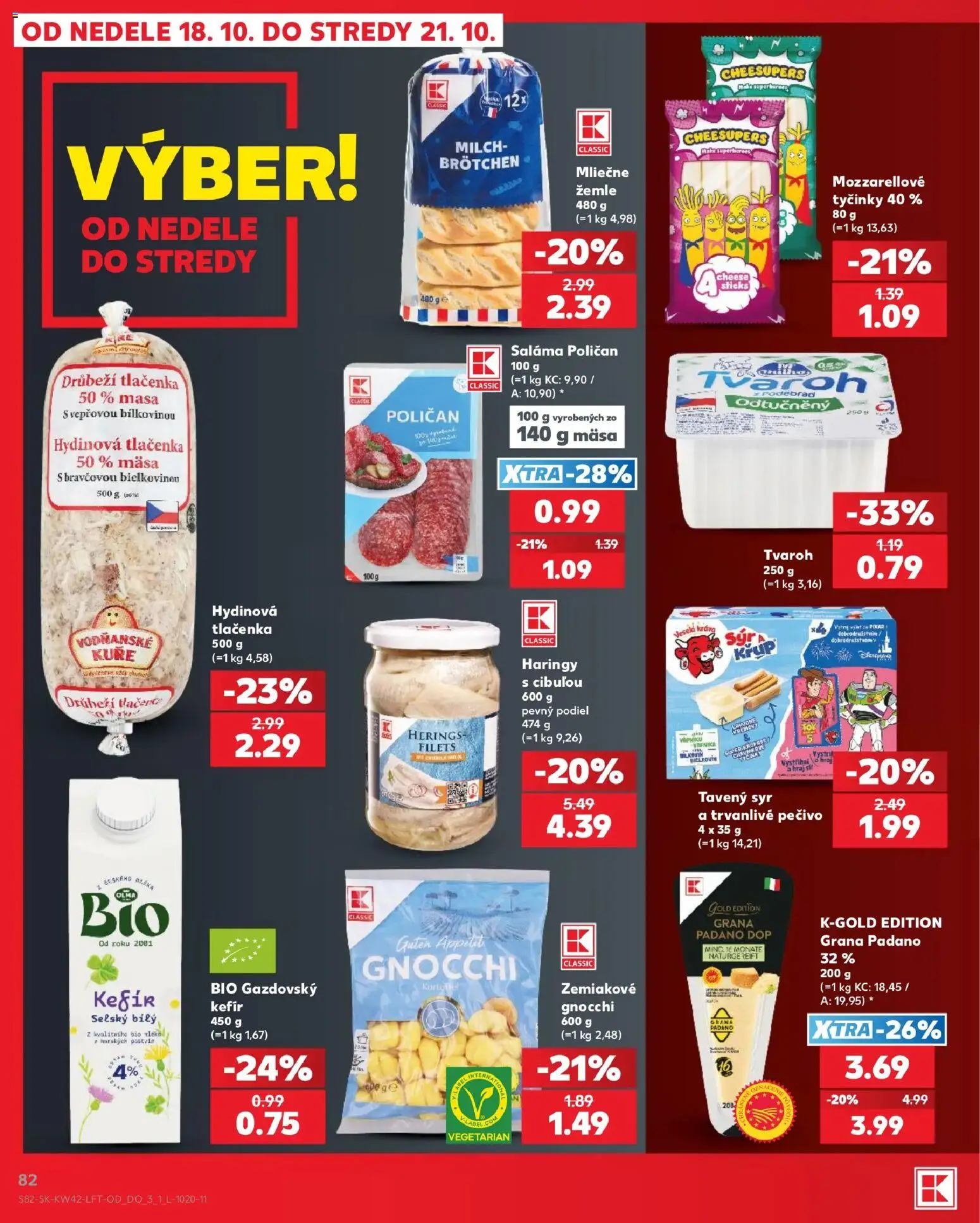 Nové Kaufland akcie – leták je platný od 15.10.2026 | Strana: 82