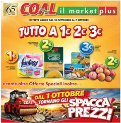 Anteprima del volantino Coal volantino Il Market Plus valido a partire dal 24/09/2026
