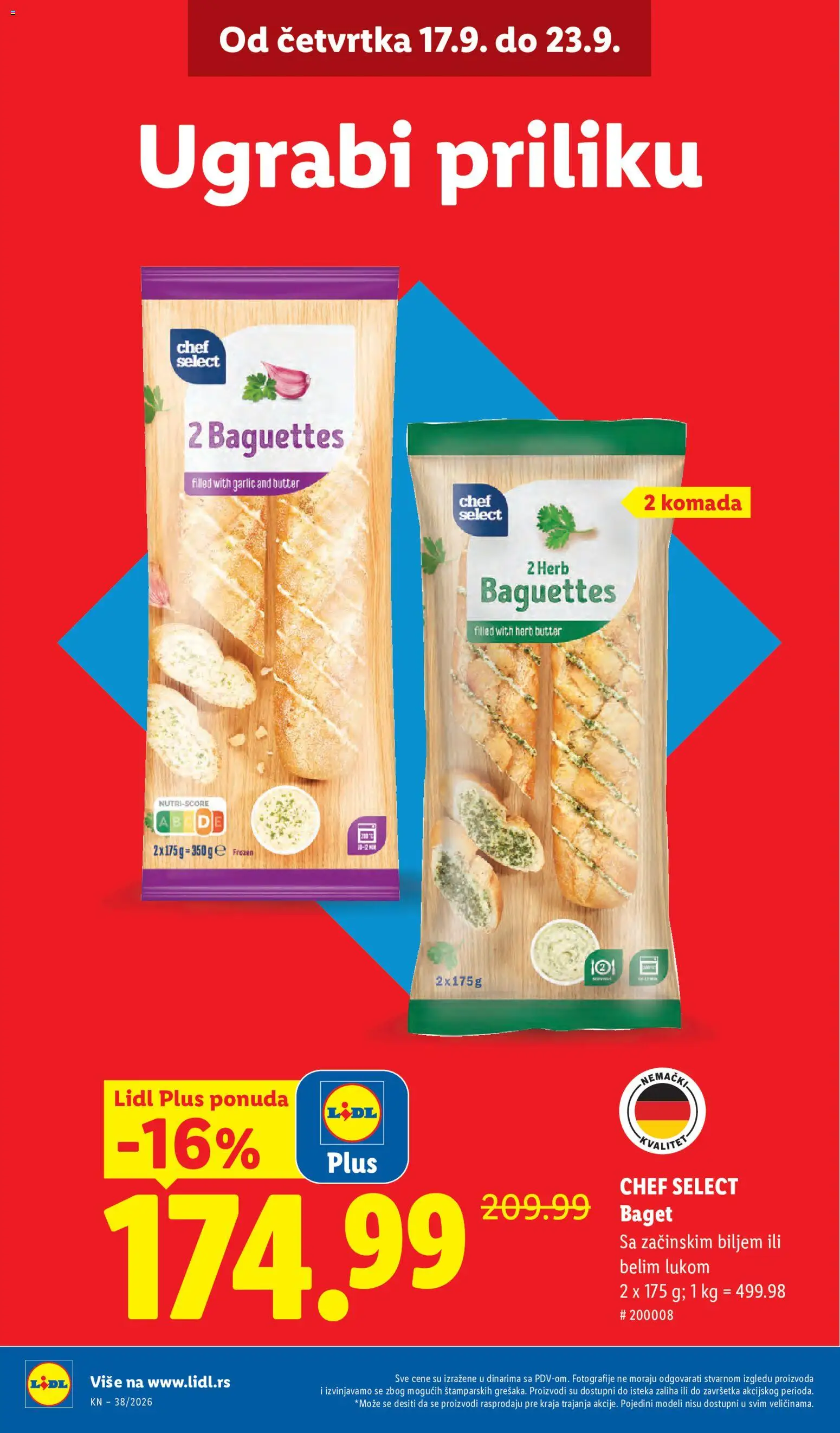 Lidl katalog - važi od 17.09.2026 | Strana: 6