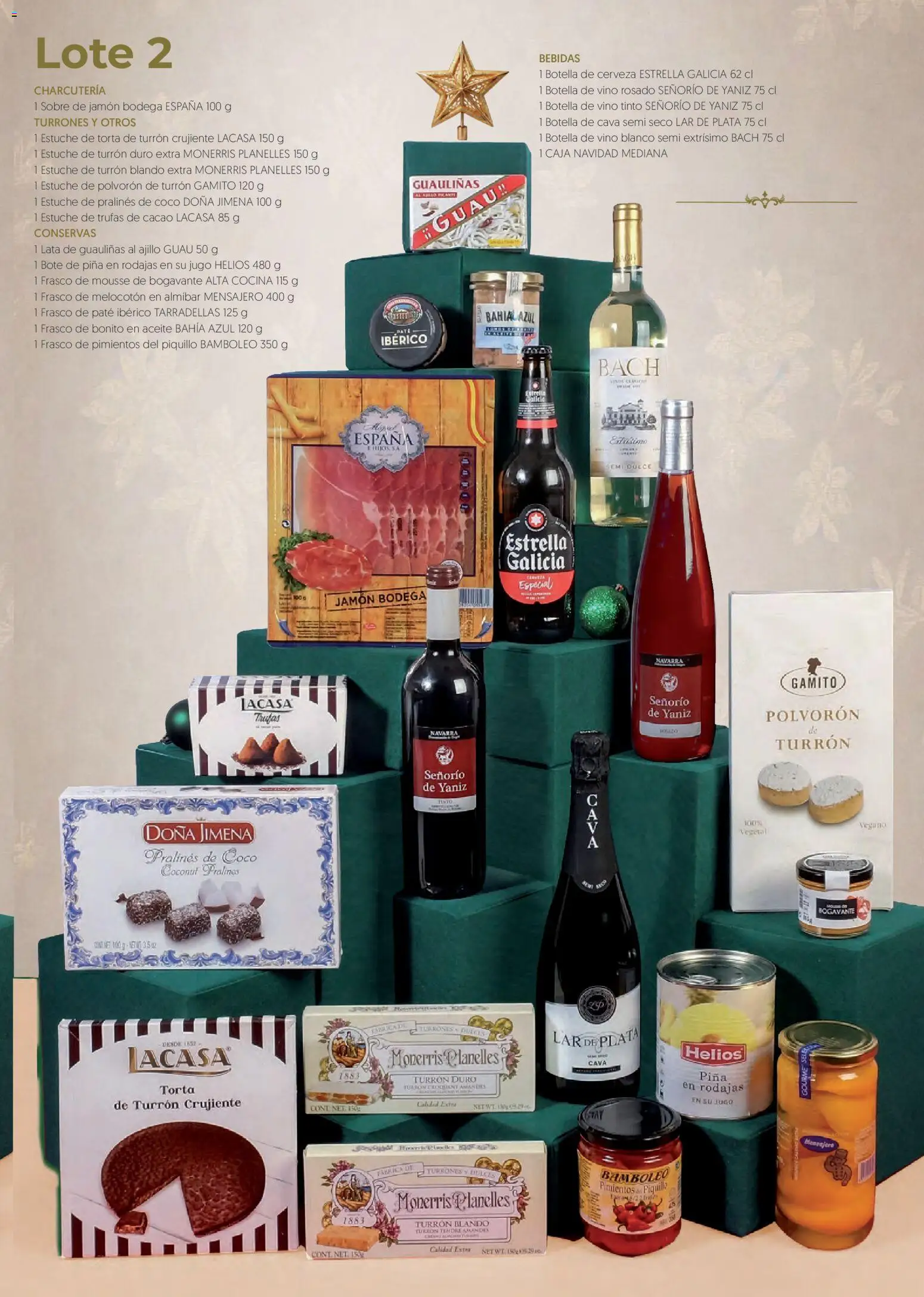 Hiper Usera Lotes y cestas │ válido desde el 30/09/2026 | Página: 3 | Productos: Mousse, Jamón, Cerveza, Dulces