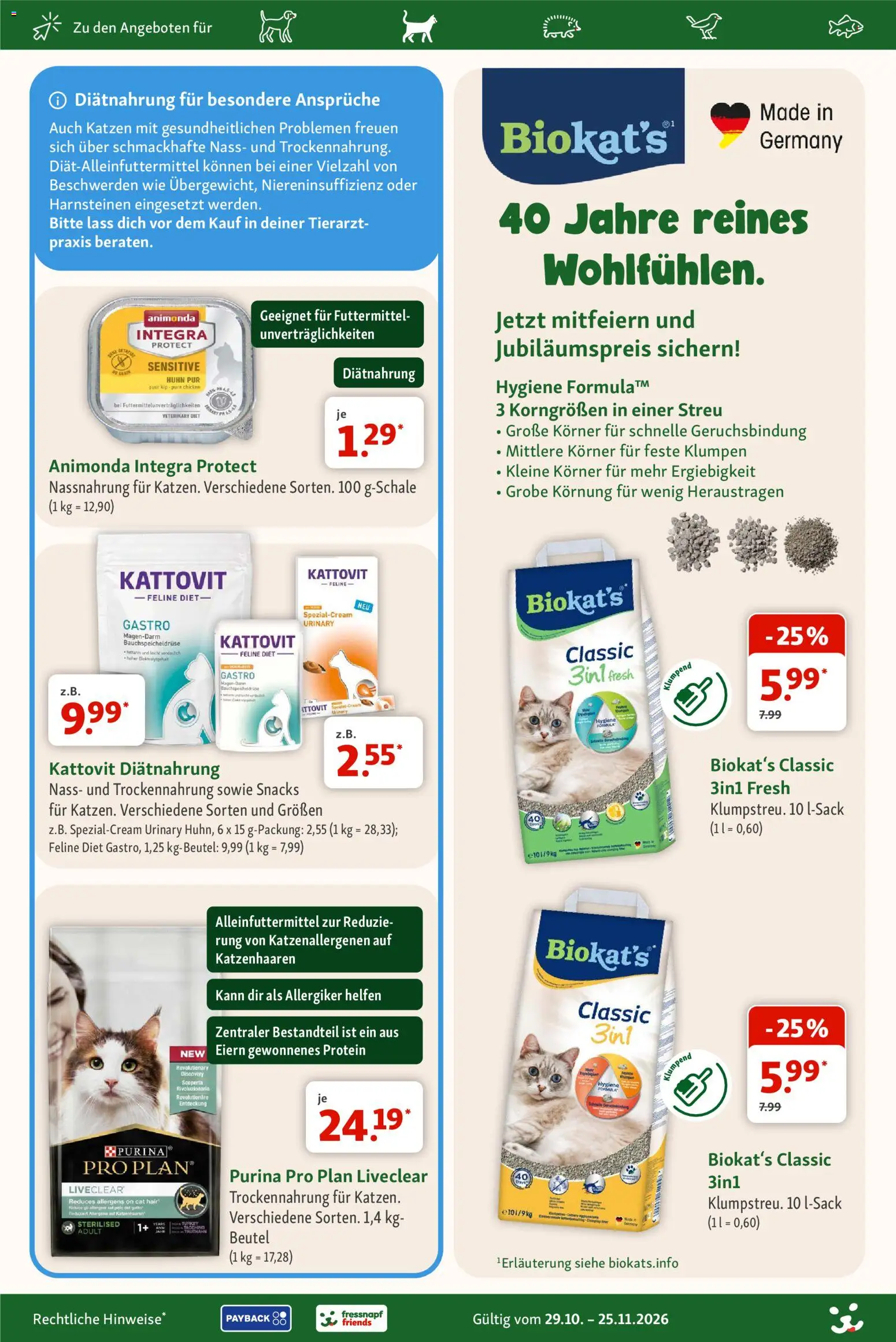 Fressnapf Prospekt – gültig ab 29.10.2026 | Seite: 10