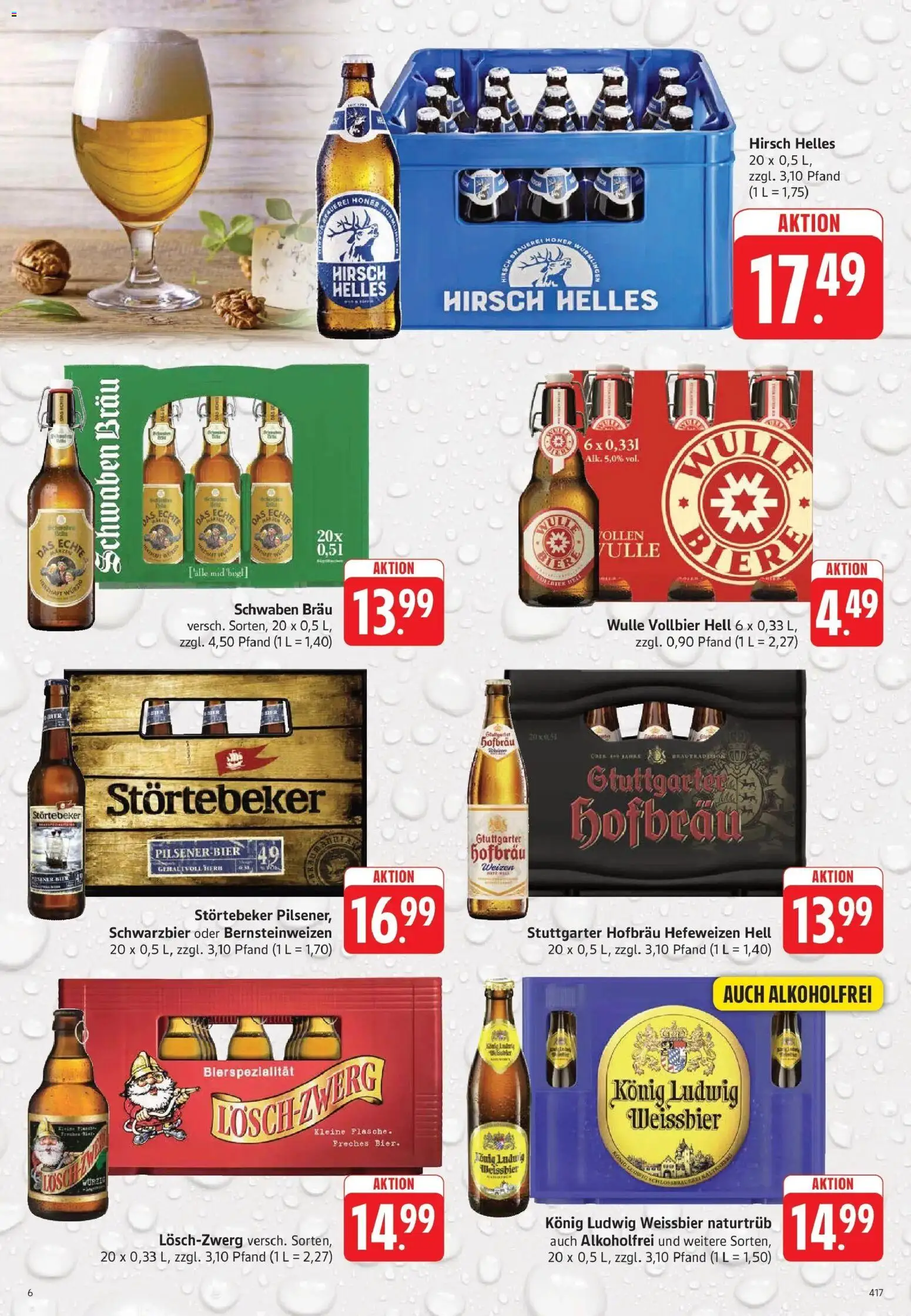 Trinkgut Prospekt Weissach Im Tal – gültig ab 06.07.2026 | Seite: 6 | Produkte: Bier, Weißbier
