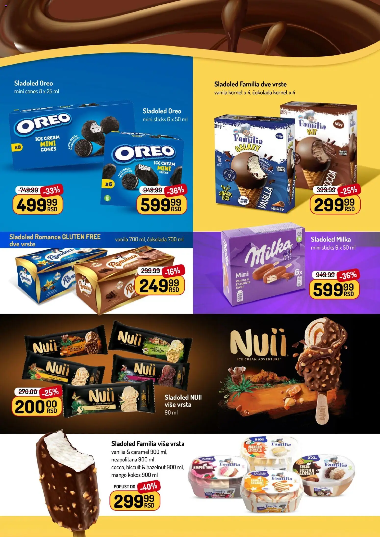 Aman katalog - važi od 11.05.2026 | Strana: 13 | Proizvode: Milka, Sladoled, Mango, Čokolada