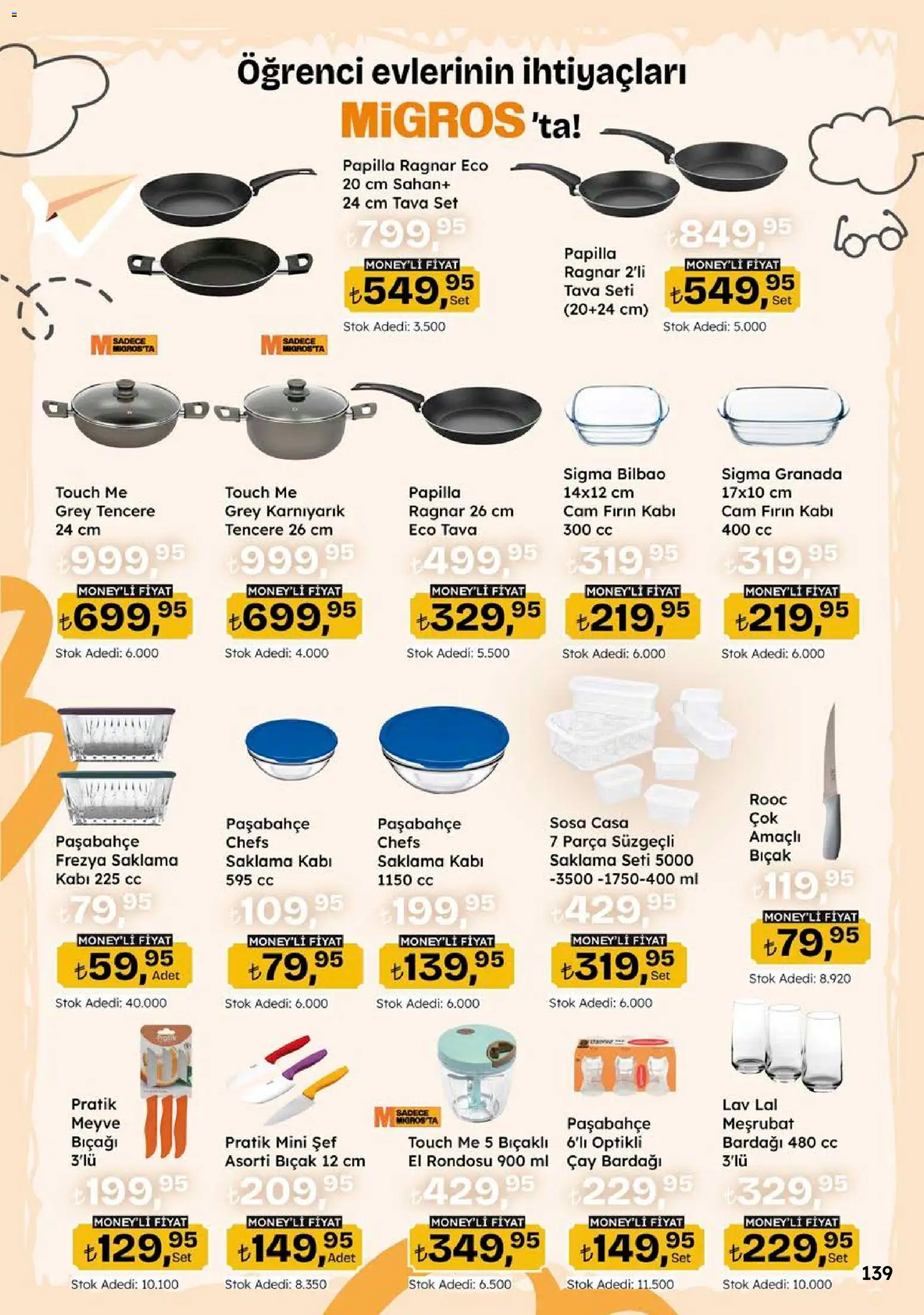 Migros Katalog - 5M Migroskop Dijital - 10 Eylül 2026 tarihinden itibaren geçerlidir | Sayfa: 139 | Ürünler: Çay, Tava seti, Çay bardağı, Fırın