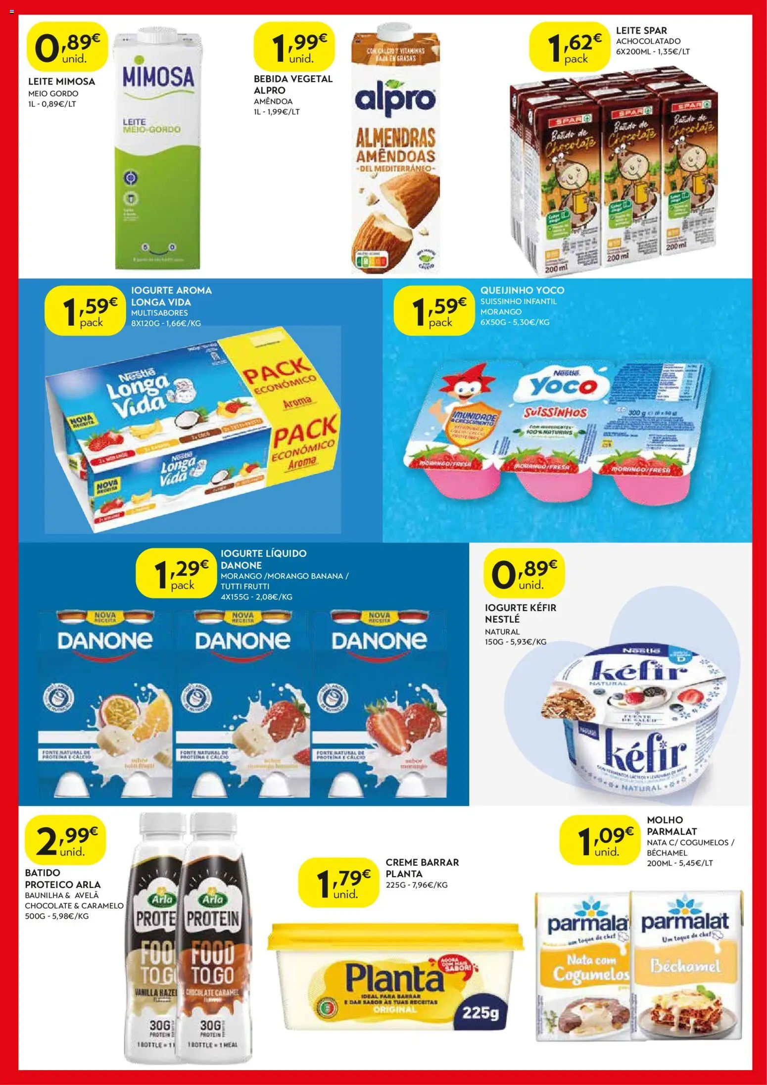 Spar - folheto │ válido de 04/08/2026 | Página: 3 | Produtos: Amêndoas, Leite, Nestlé, Iogurte liquido