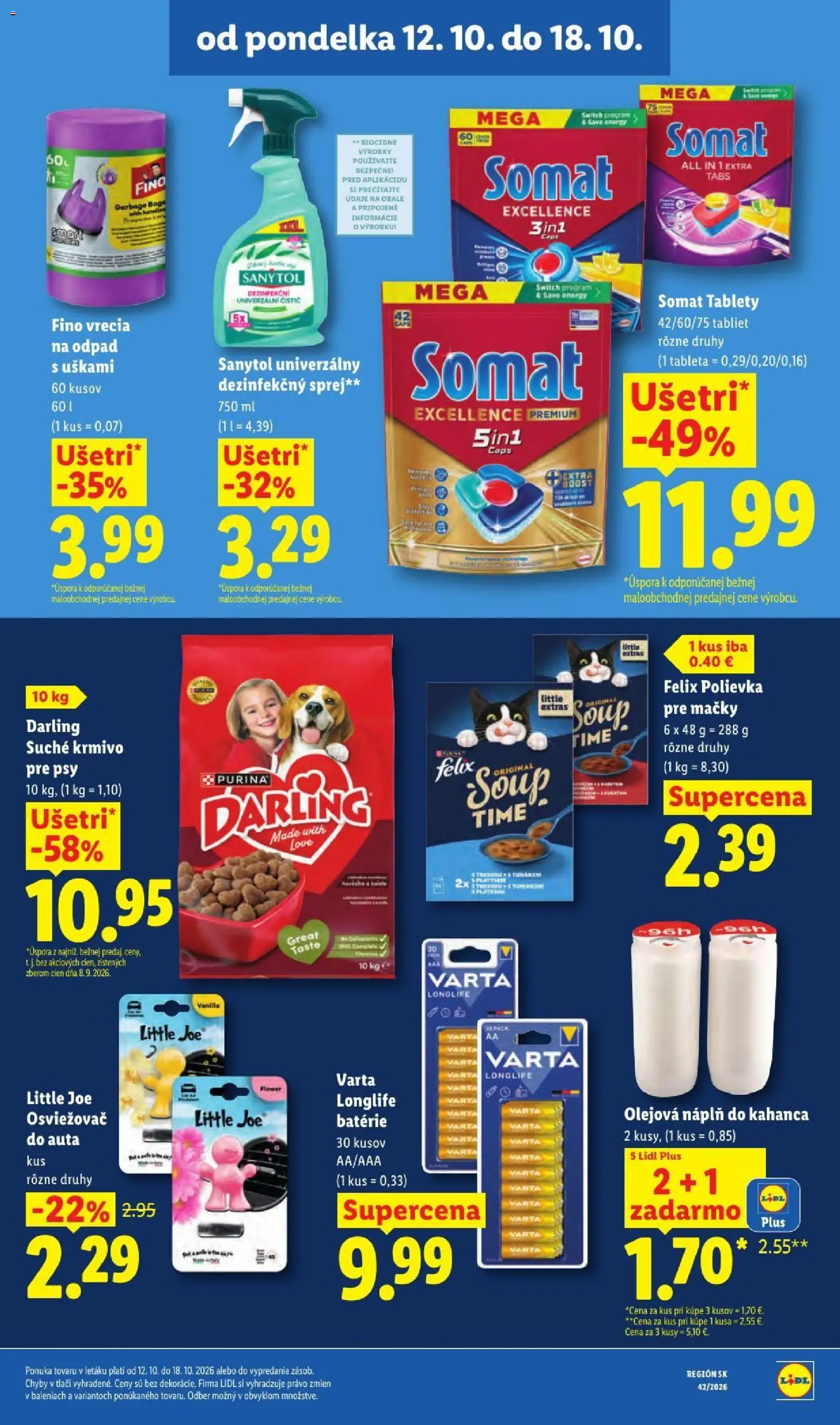 Nové Lidl akcie – leták je platný od 12.10.2026 | Strana: 61