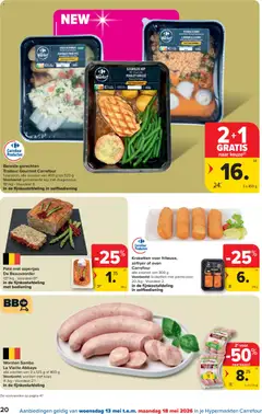 Carrefour folder week 20 - Voorbeeld van een folder van Carrefour, geldig van 13.05.2026 | Pagina: 20 | Producten: Parmezaan, Oven, Kip, Asperges
