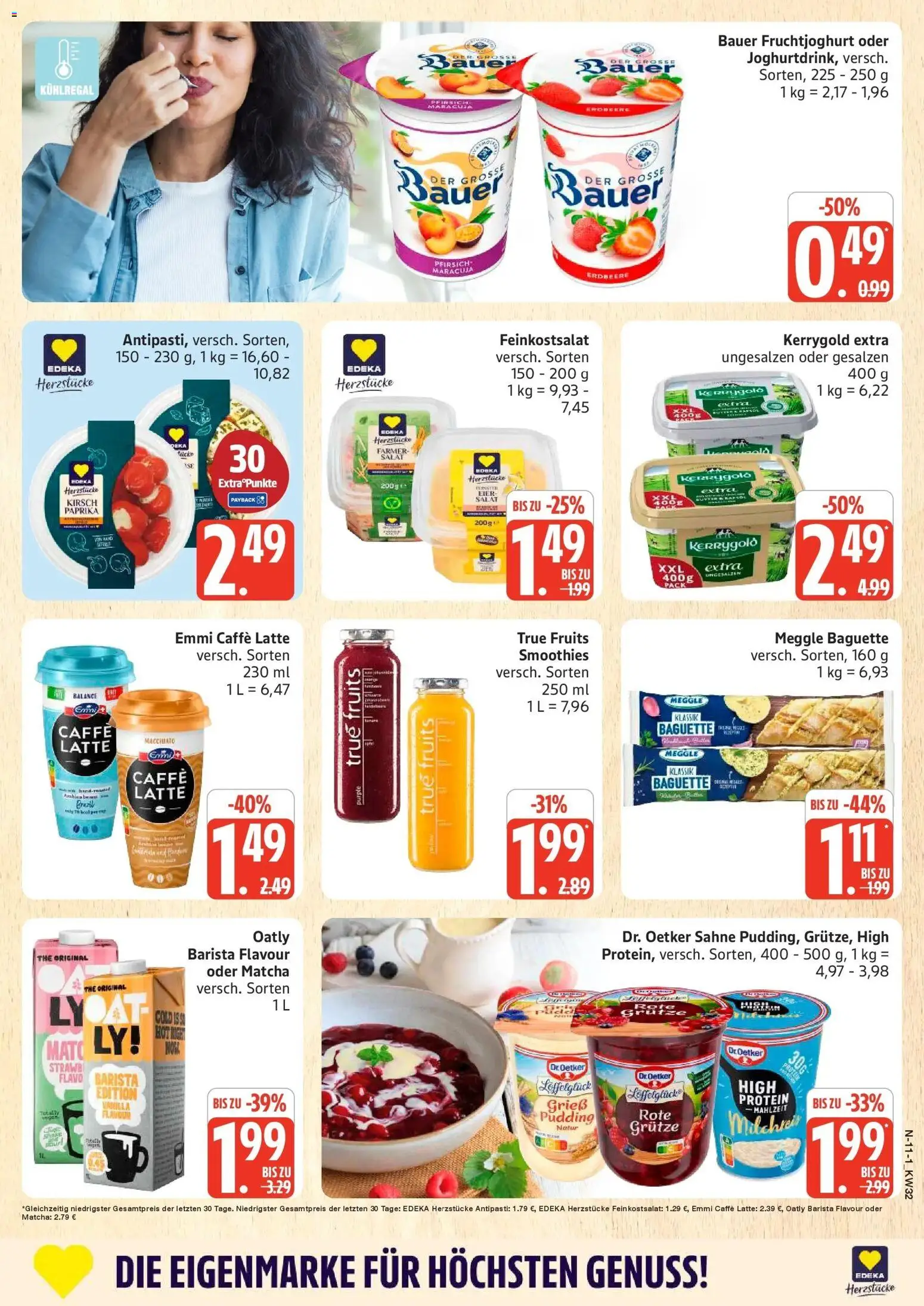 Marktkauf Prospekt Buxtehude (ab 03.08.2026) » Angebote online | Seite: 11 | Produkte: Baguette, Paprika, Oatly, Sahne