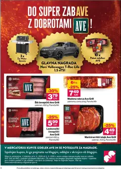 Mercator katalog akcije – veljaven od 30.07.2026 | Stran: 6 | Izdelki: Rebrca, Čevapčiči, Zar, Grill