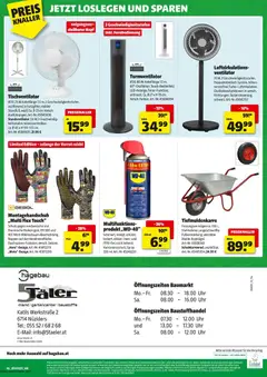 Hagebau Flugblatt ab 11.05.2026 gültig | Seite: 20 | Produkte: Uhr, Ventilator