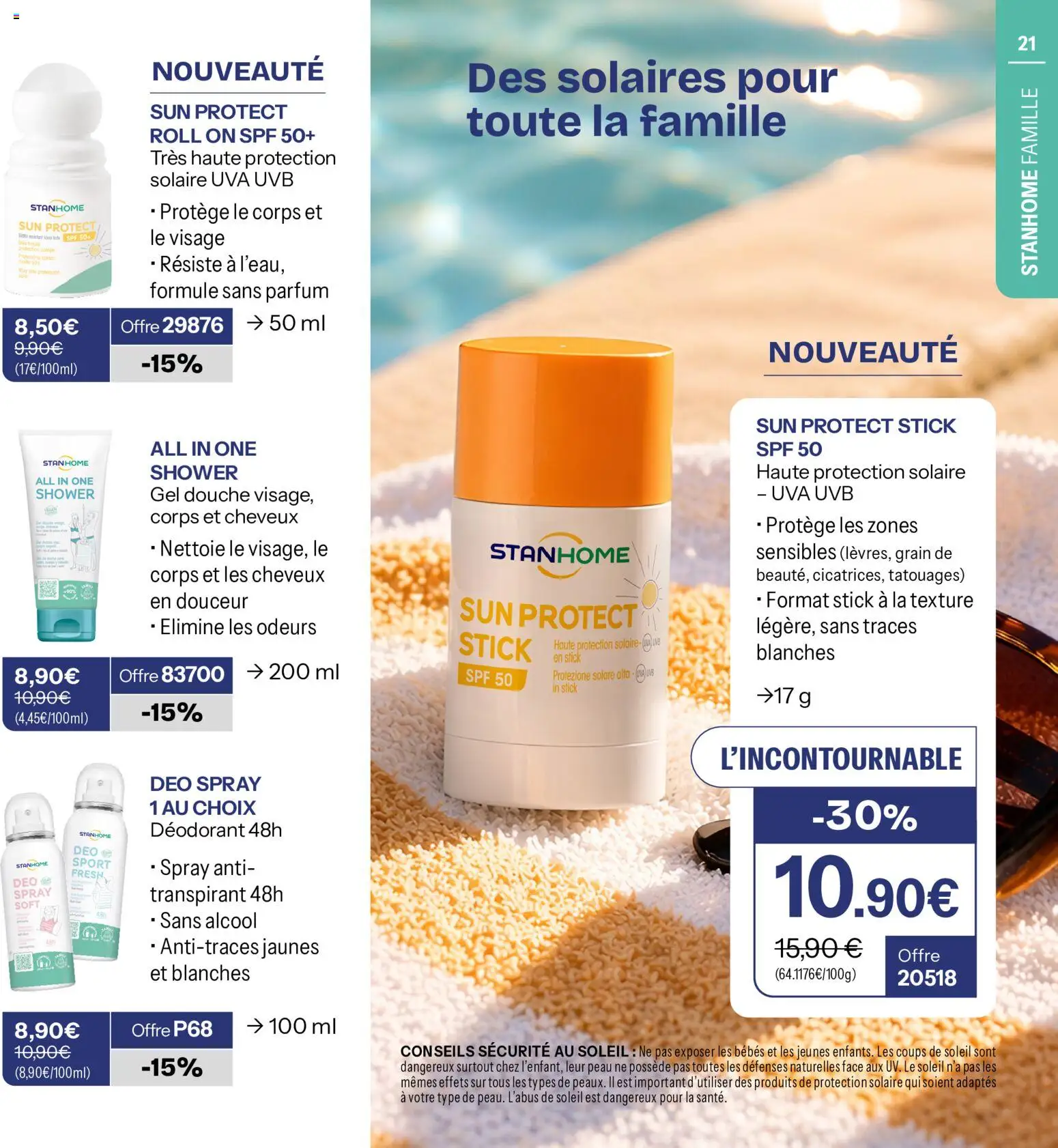 {H1} | Page: 21 | Produits: Parfum, Gel douche, Déodorant, Anti-transpirant