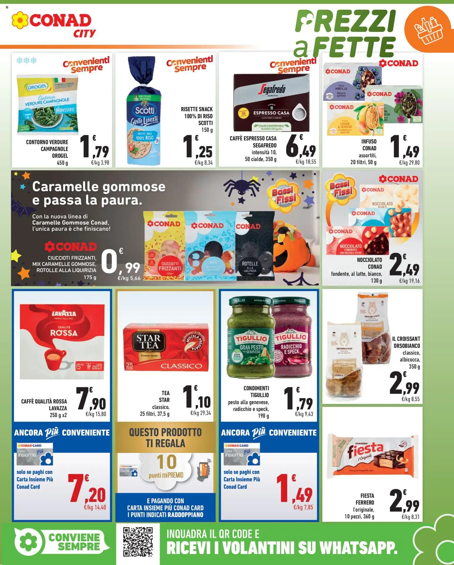 Volantino Conad del 23/10/2026 | Pagina: 3 | Prodotti: Limone, Nocciole, Zenzero, Lavazza