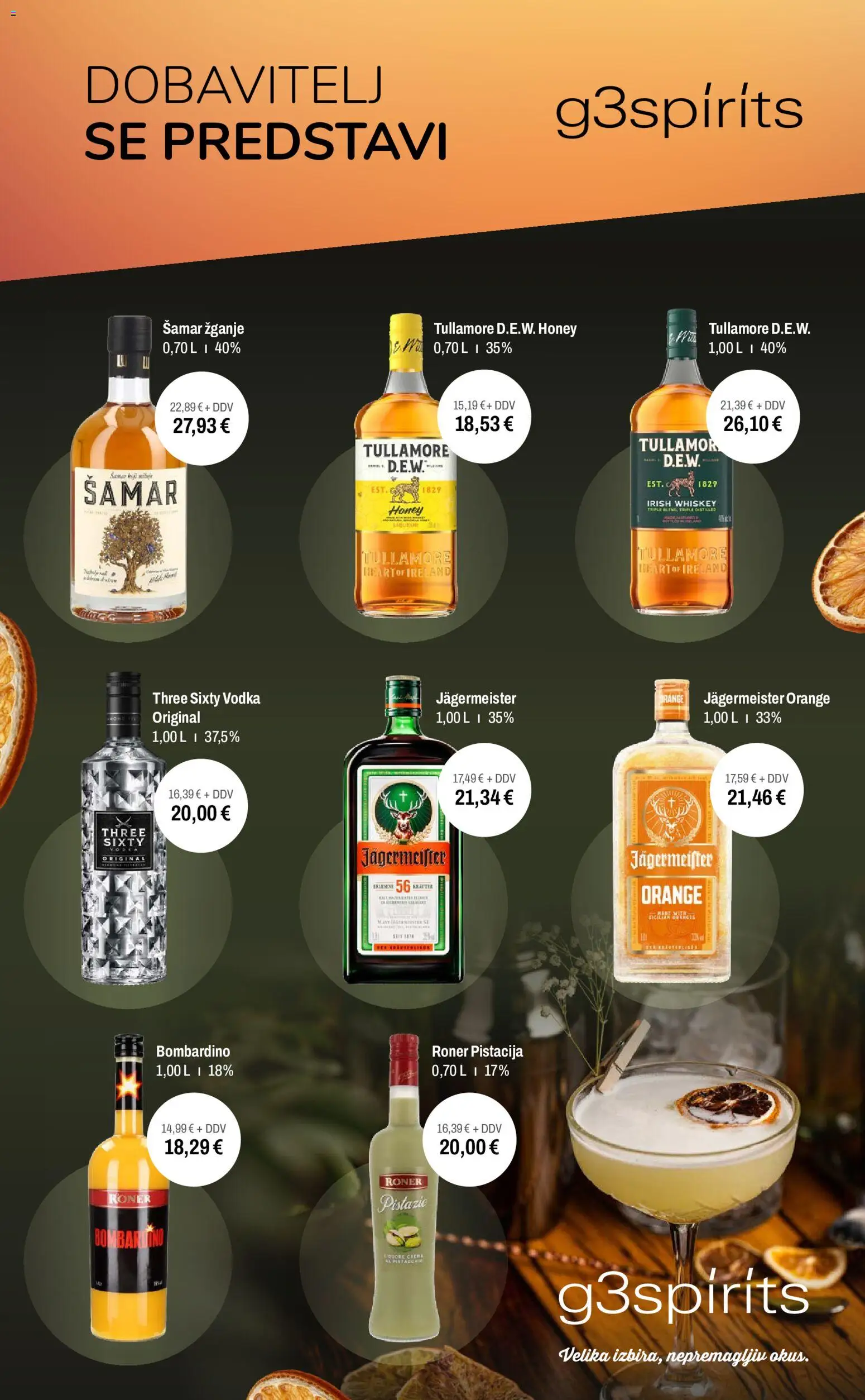 Novi Ahac katalog ponudbe – veljaven od 01.09.2026 | Stran: 15 | Izdelki: Jägermeister, Vodka