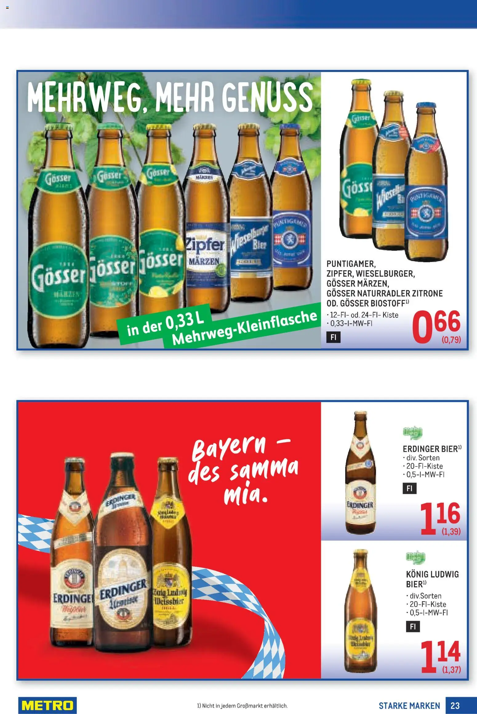Metro angebote Starke Marken gültig ab 25.06.2026 | Seite: 23 | Produkte: Zitrone