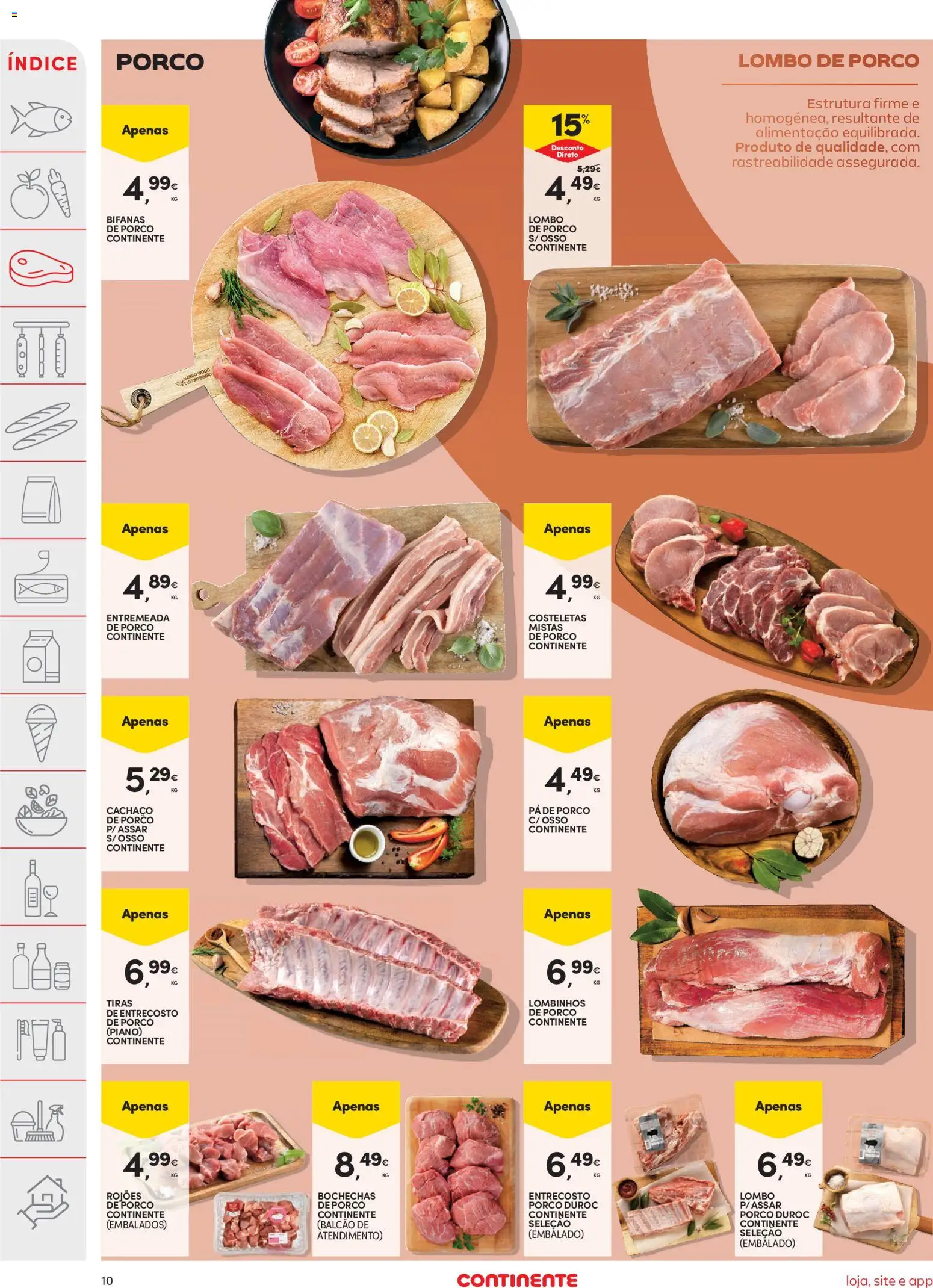 Continente folheto │ válido de 23/06/2026 | Página: 12 | Produtos: Lombo
