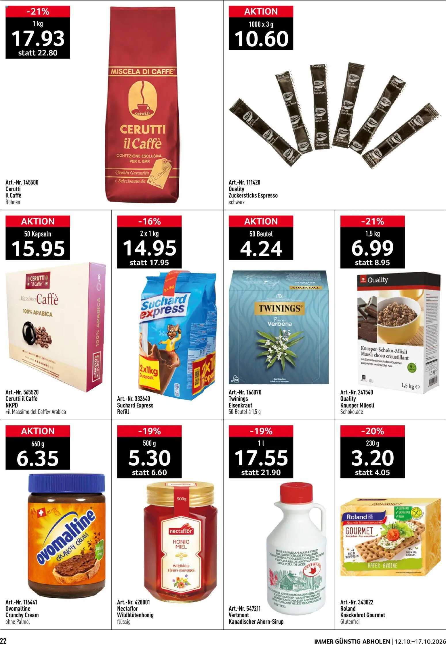 Prodega aktionen – gültig ab 12.10.2026 | Seite: 22