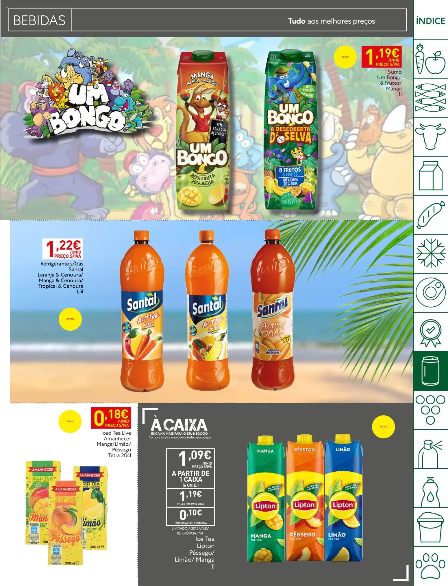 Recheio folheto Madeira │ válido de 07/07/2026 | Página: 27 | Produtos: Agua, Refrigerante, Caixa, Sumo