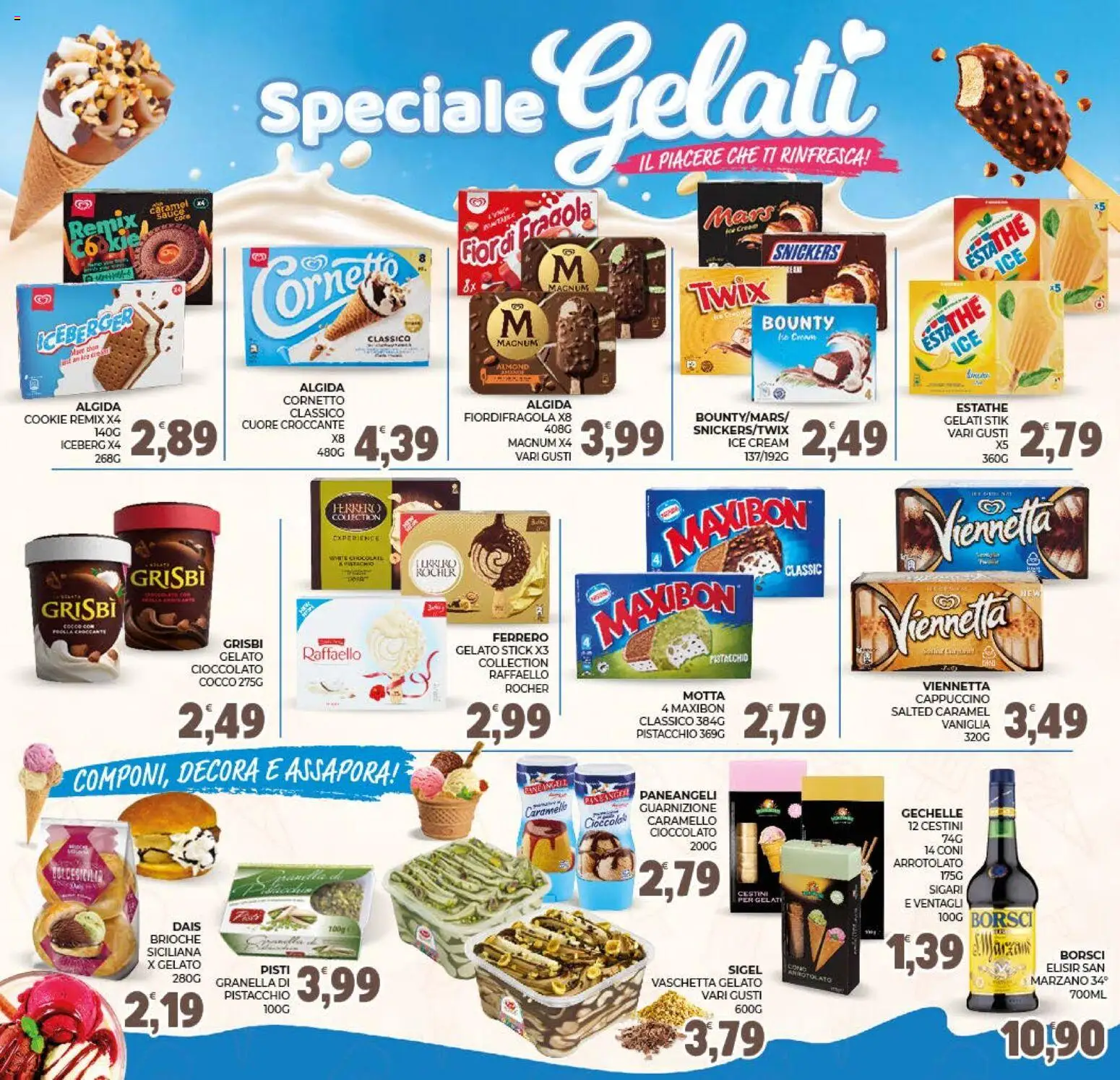 Volantino Eté del 19/08/2026 | Pagina: 14 | Prodotti: Vaniglia, Cornetto, Caramelle, Cocco
