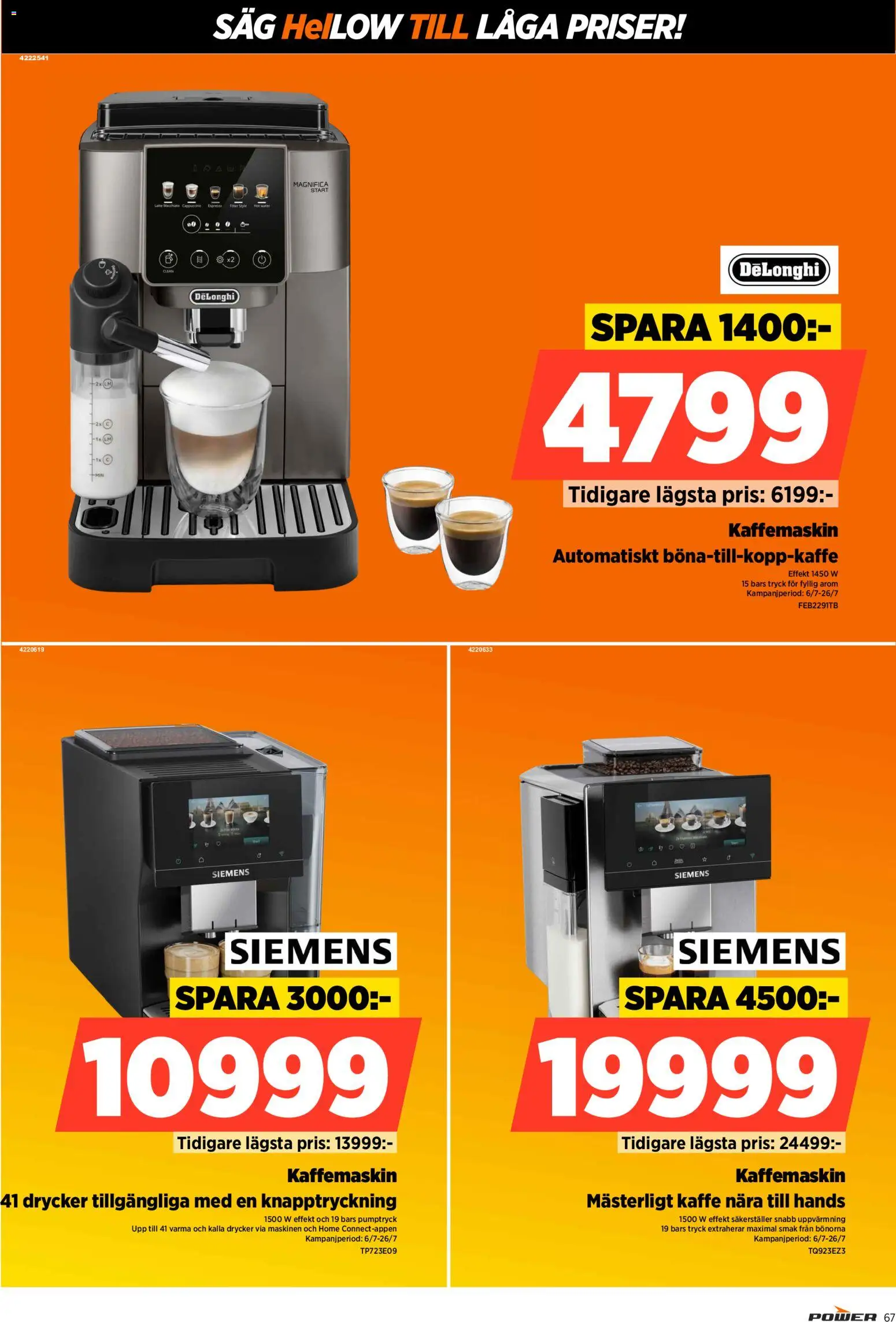 Power reklamblad aktuell från 20/07/2026 | Sida: 67