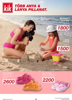 Kik akciós újság - amely érvényes a következő dátumtól: 25.05.2026 | Oldal: 2 | Termékek: Kalap, Fürdőruha