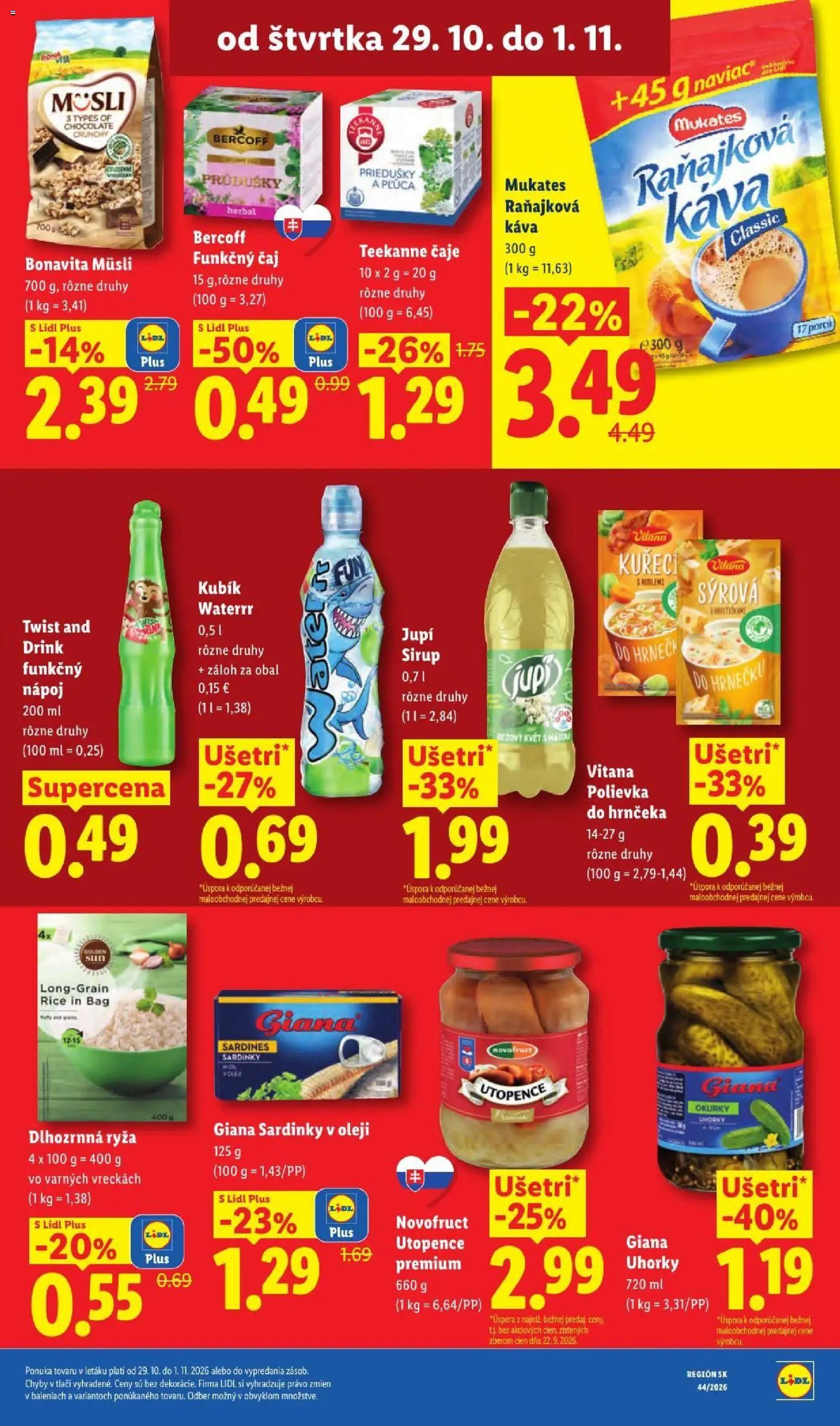 Nové Lidl akcie – leták je platný od 26.10.2026 | Strana: 79