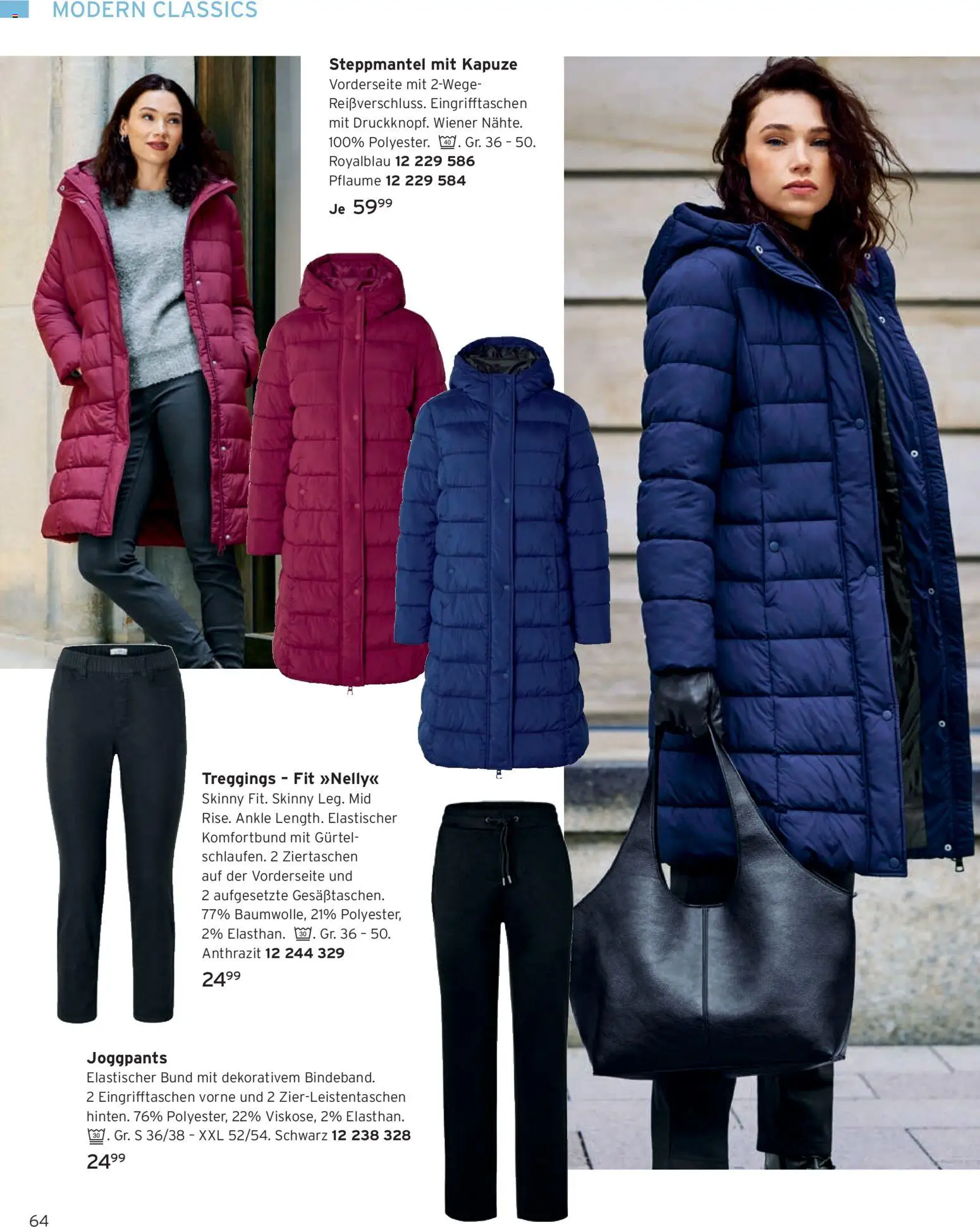 Angebote Tchibo – gültig ab 01.11.2026 | Seite: 64 | Produkte: Steppmantel, Gürtel
