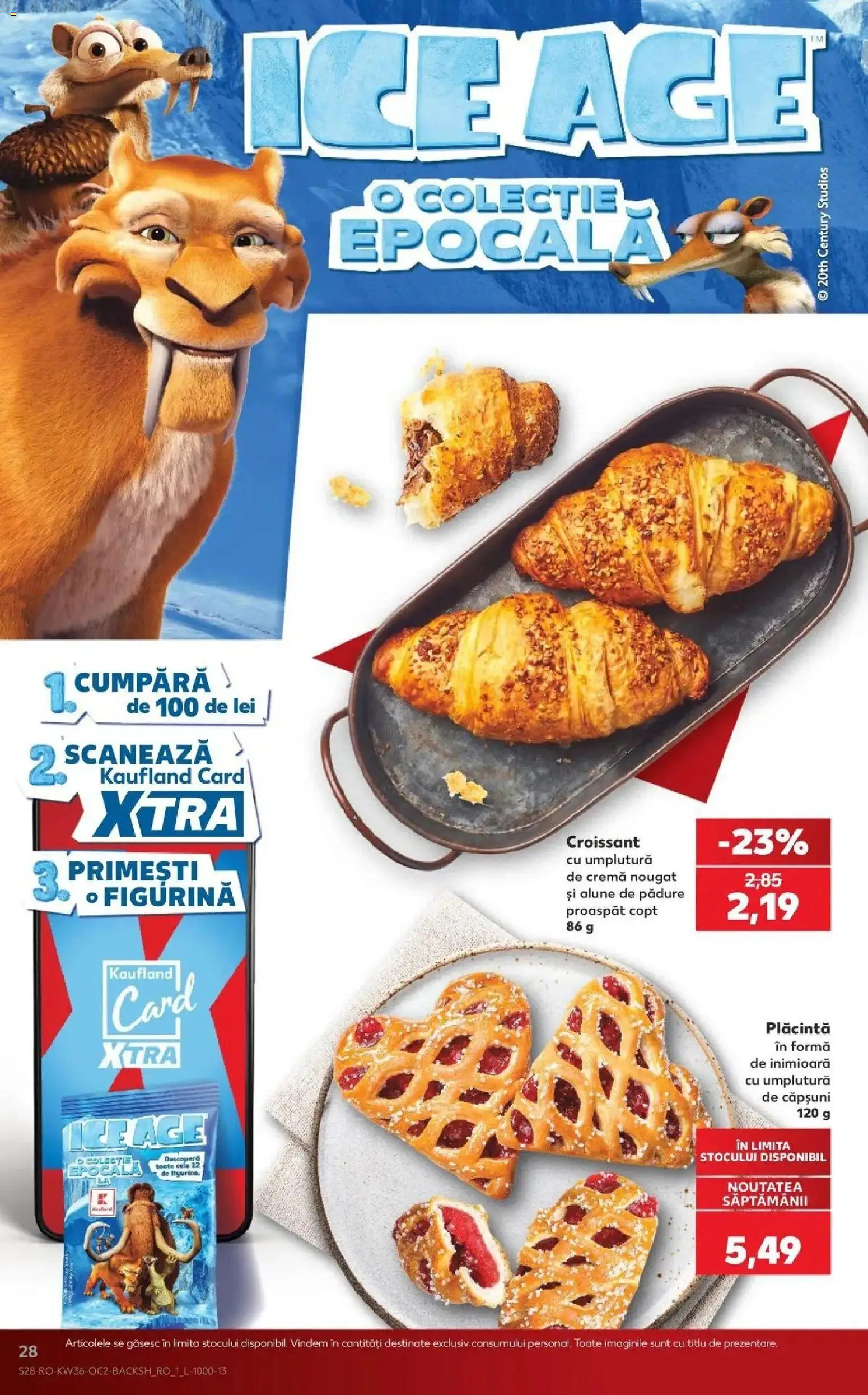 Kaufland Baia Mare 02.09.2026 - Revista si Oferta | Pagină: 28 | Produse: Plăcintă, Cremă, Căpșuni, Alune de pădure