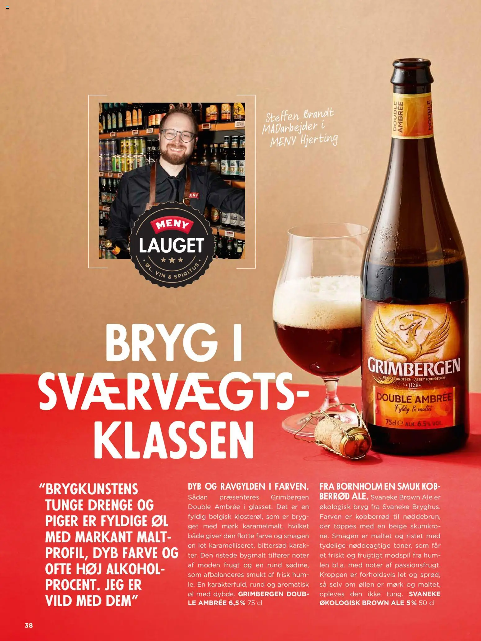 Meny tilbudsavis – gyldig fra 01/10/2026 | Side: 38 | Produkter: Øl, Søm