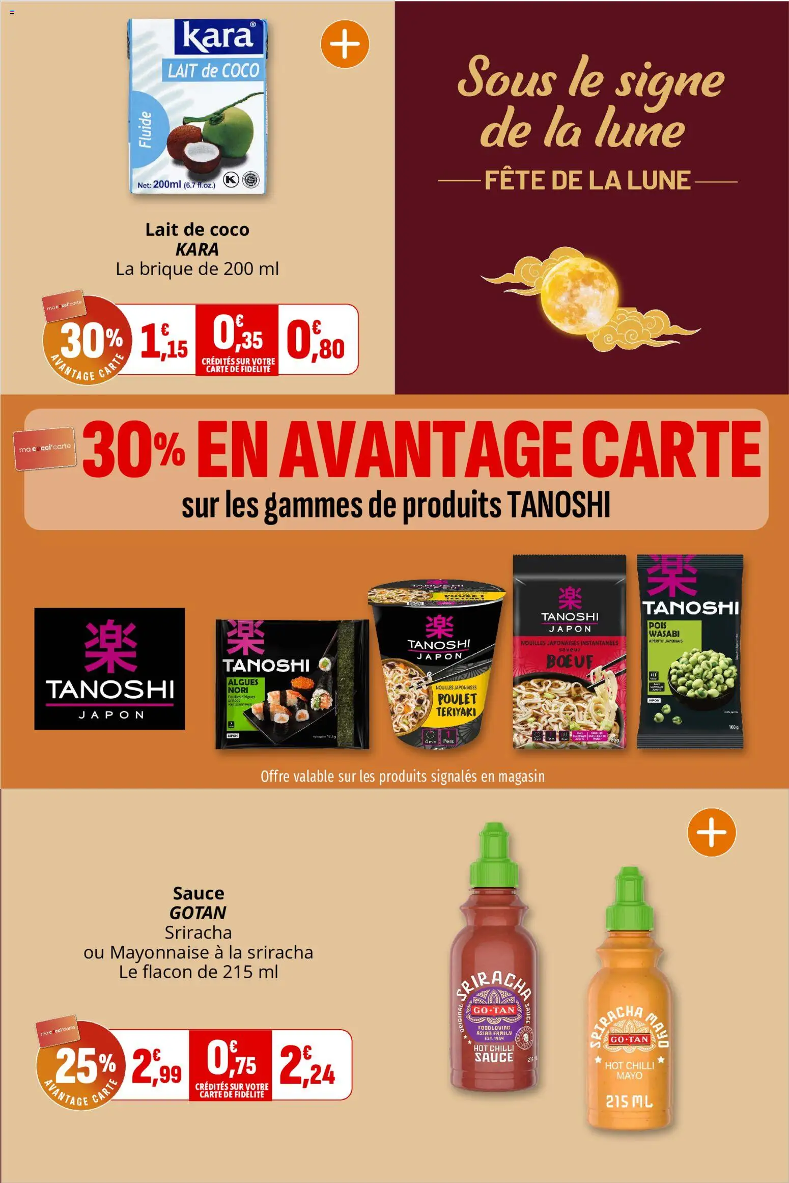 {H1} | Page: 8 | Produits: Brique, Lait de coco, Algues, Pois