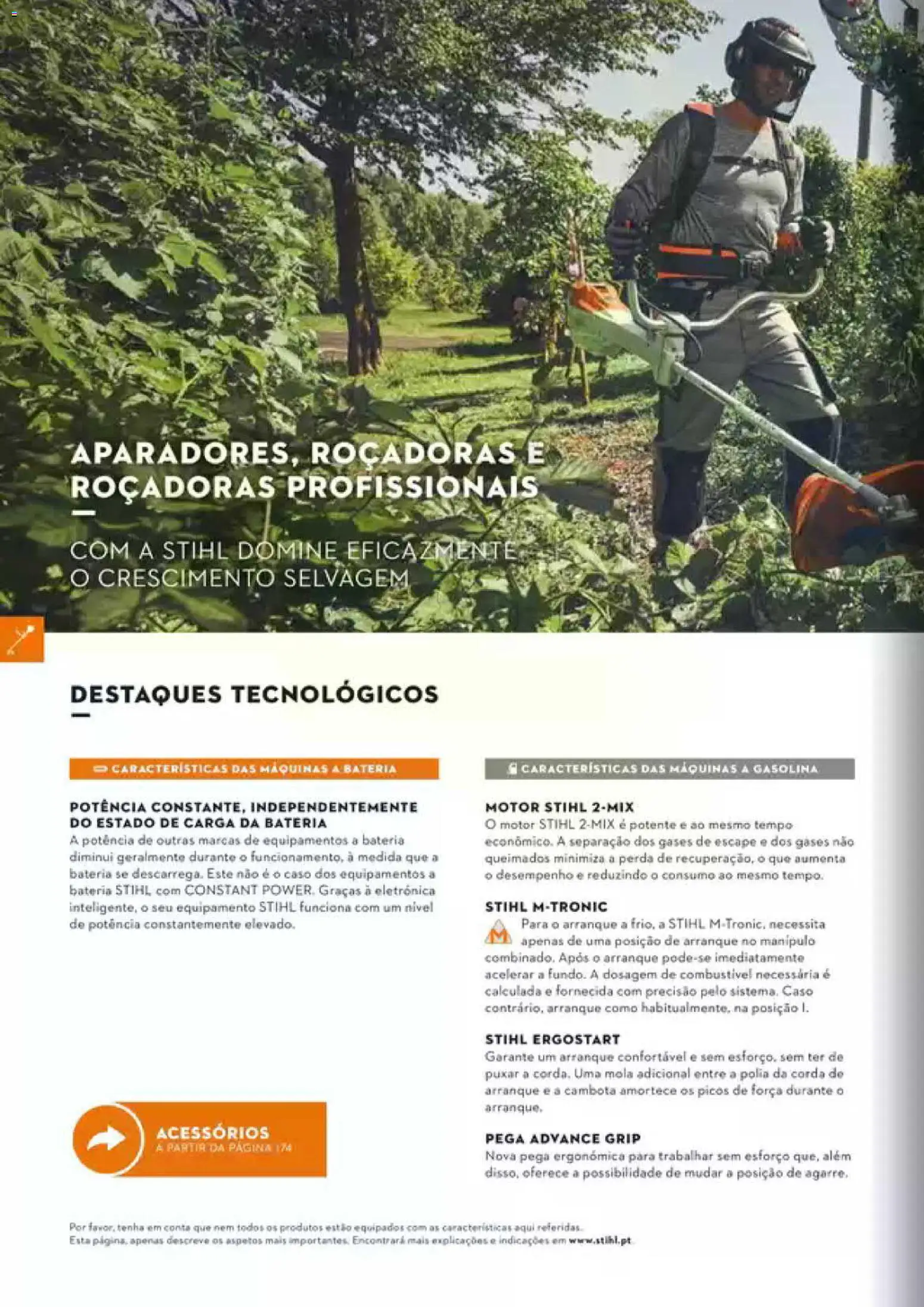 Stihl Catálogo │ válido de 07/09/2026 | Página: 154 | Produtos: Corda, Bateria