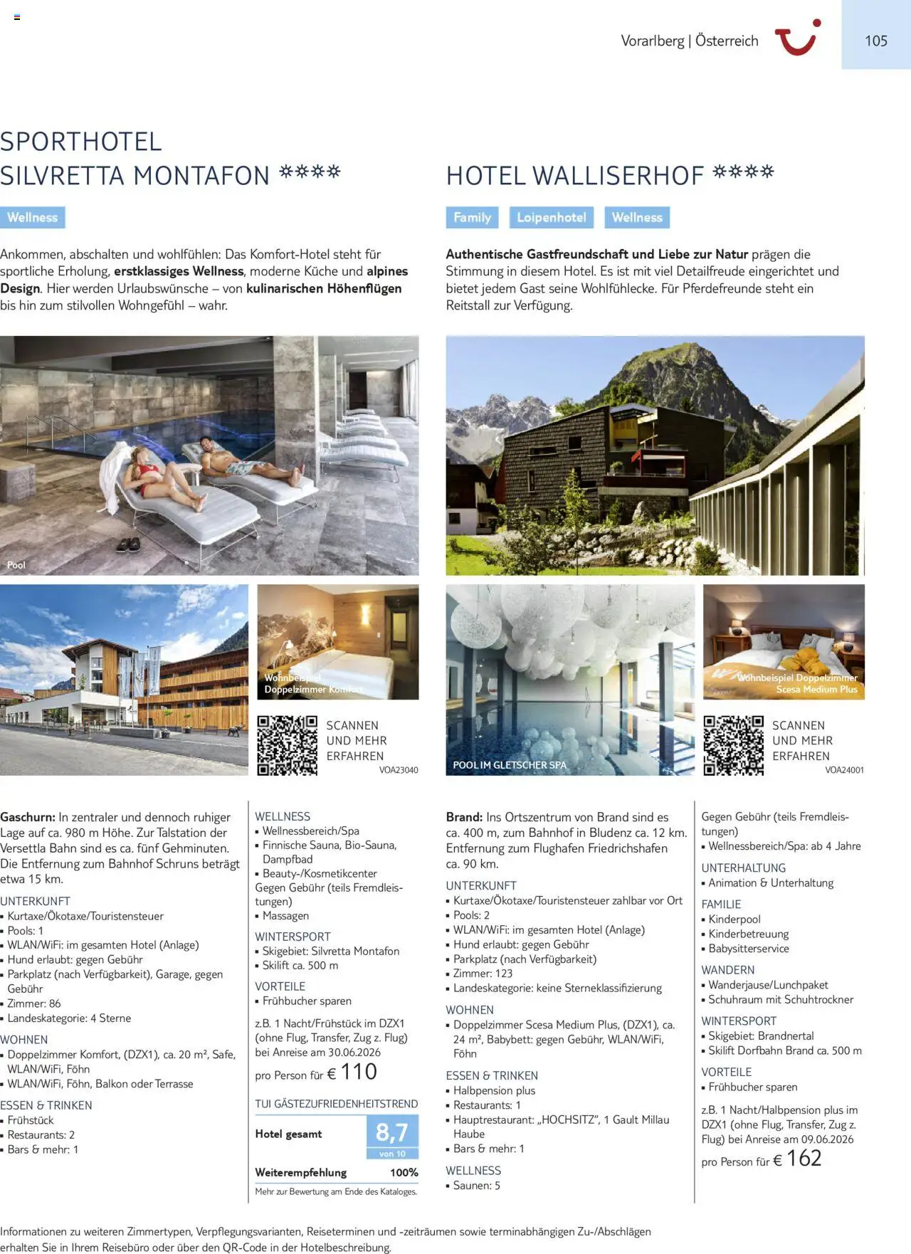 Aida - Urlaub mit eigener Anreise  – gültig ab 01.11.2025 | Seite: 105 | Produkte: Babybett, Küche, Föhn