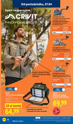 Pogląd oferty "Lidl Katalog" - ważna od 27.04.2026 | Strona: 28 | Produkty: Torba, Waga