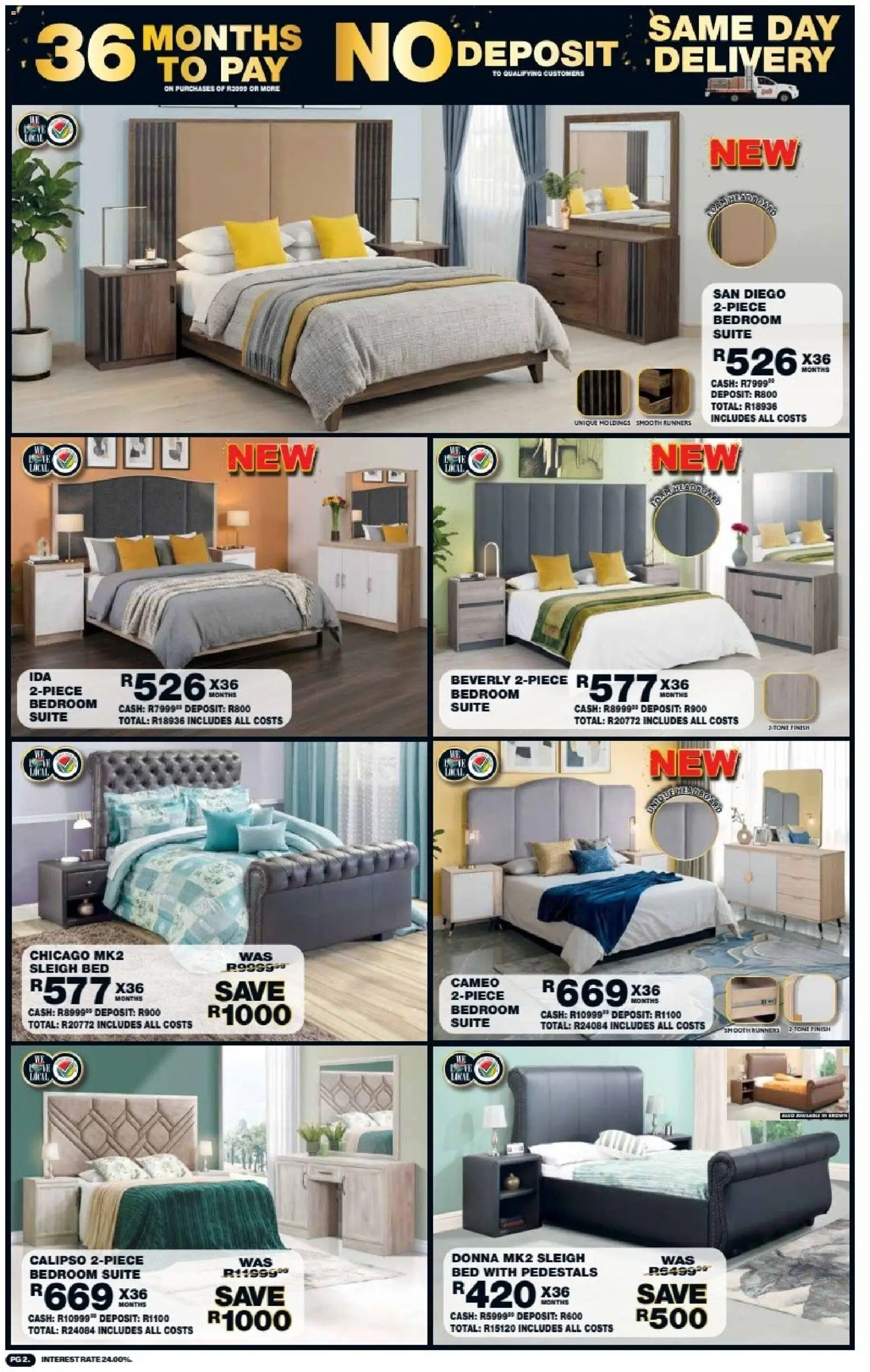 New Lewis Stores catalogue – valid from 10/08/2026 | Page: 2 | Products: Bed