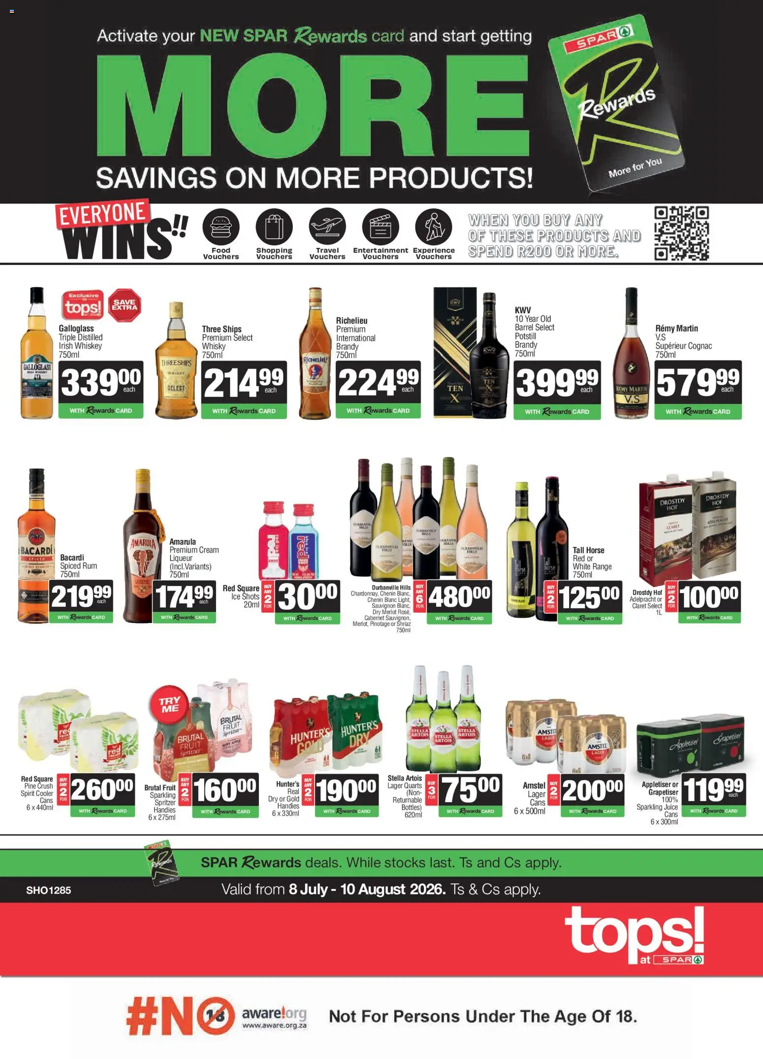 New Tops at Spar catalogue – valid from 08/07/2026 | Page: 1