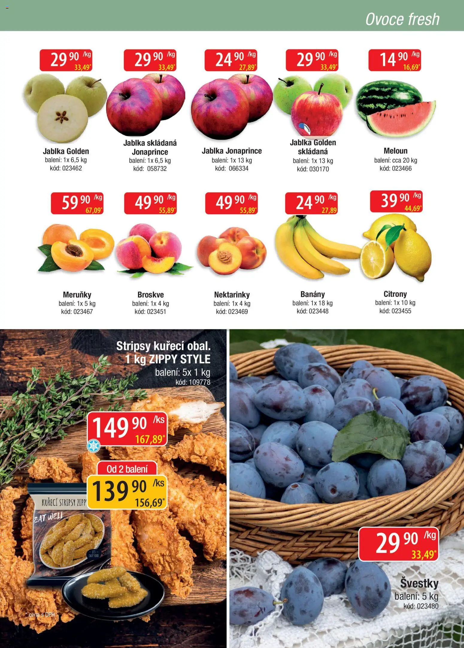 Astur & Qanto leták - Velkoobchod fresh 09/2026 od 01.09.2026 | Strana: 39 | Produkty: Stripsy, Jablka, Banány, Nektarinky