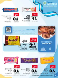 Vista previa Postre de maní GUSTO ARGENTINO, Postre de maní GUSTO ARGENTINO 105 g válido desde el 06/10/2026 | Página: 5 | Productos: Queso, Galletas, Vainilla, Galletas de chocolate