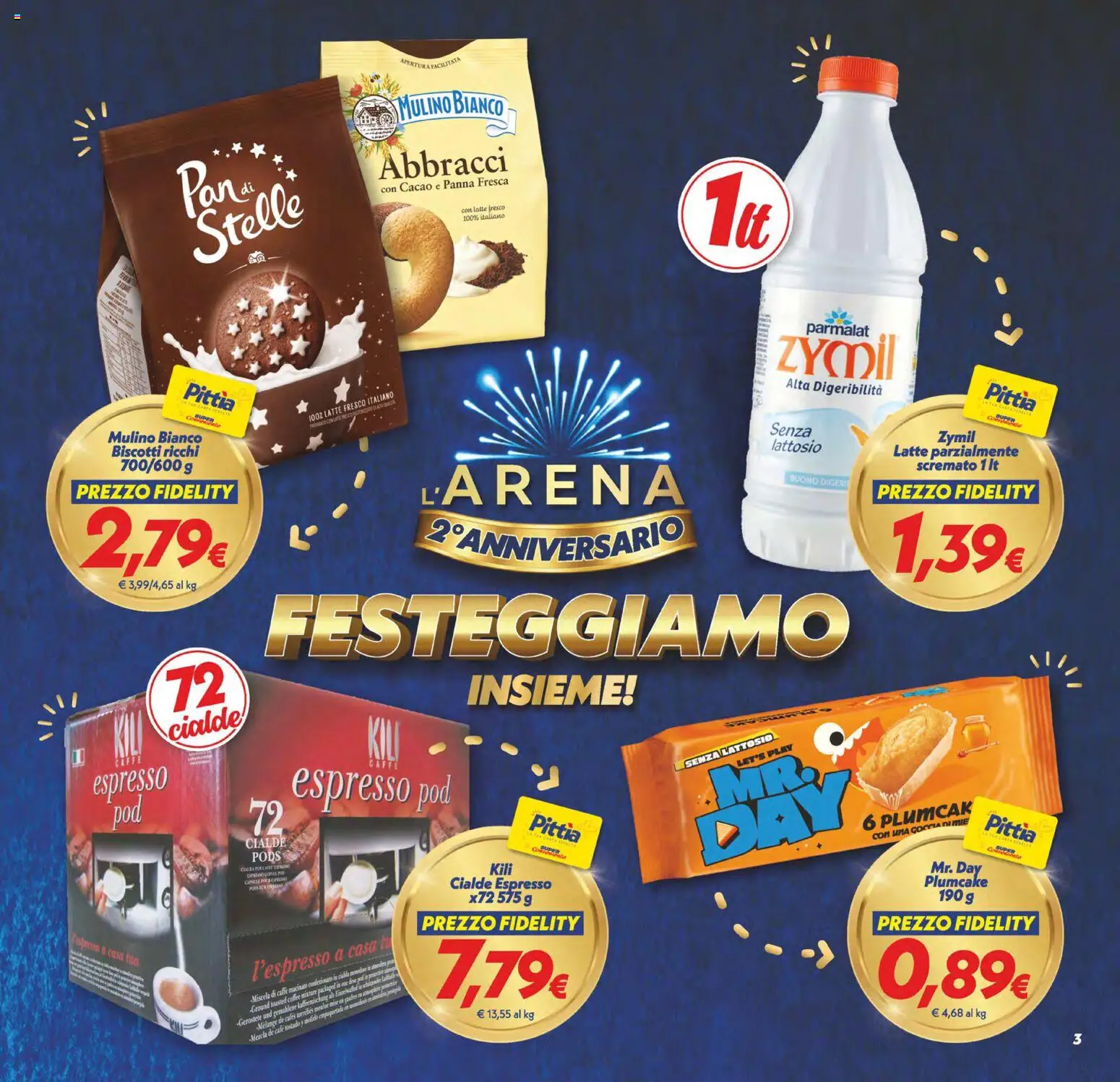 Volantino SuperConveniente del 13/10/2026 | Pagina: 3 | Prodotti: Panna, Cacao, Latte parzialmente scremato, Senza lattosio