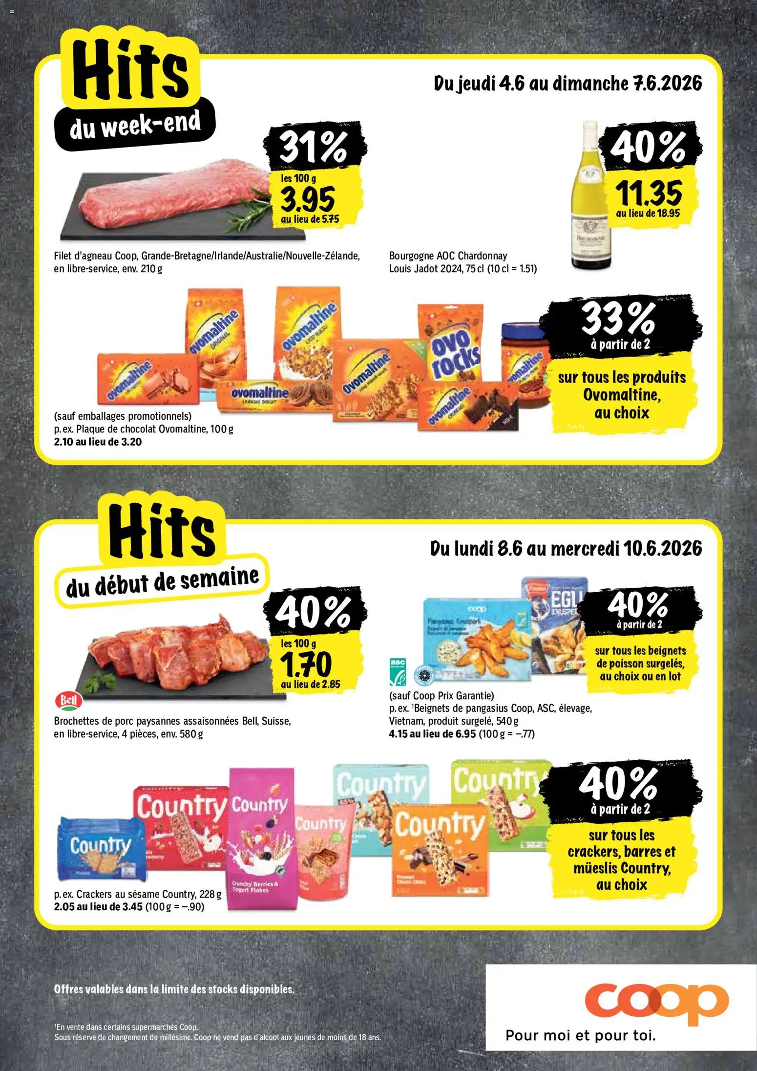 Coop aktionen FR – gültig ab 04.06.2026 | Seite: 20