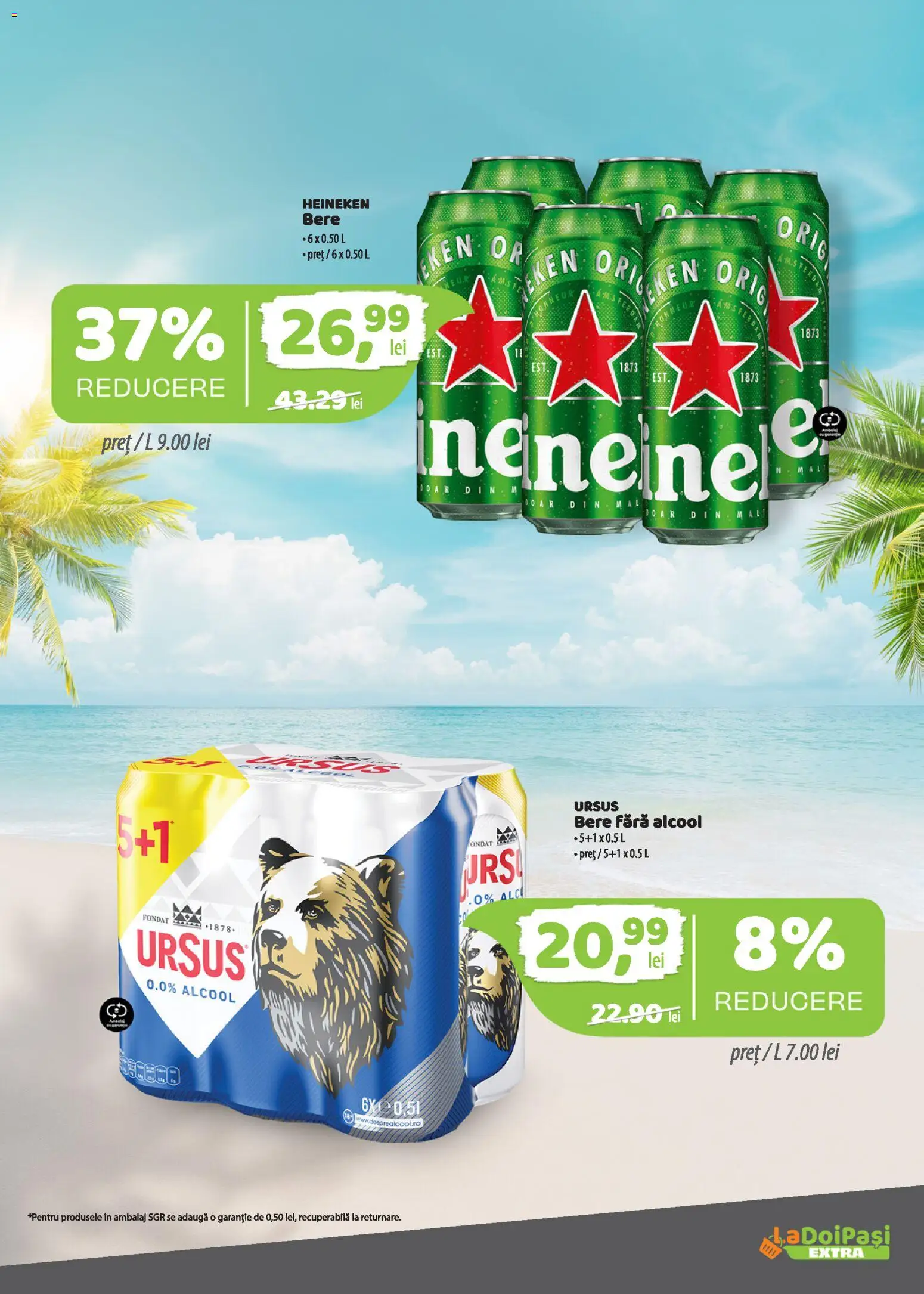 Noul catalog LaDoiPași – valabil de la 16.08.2026 | Pagină: 10 | Produse: Ursus, Bere fara alcool, Bere