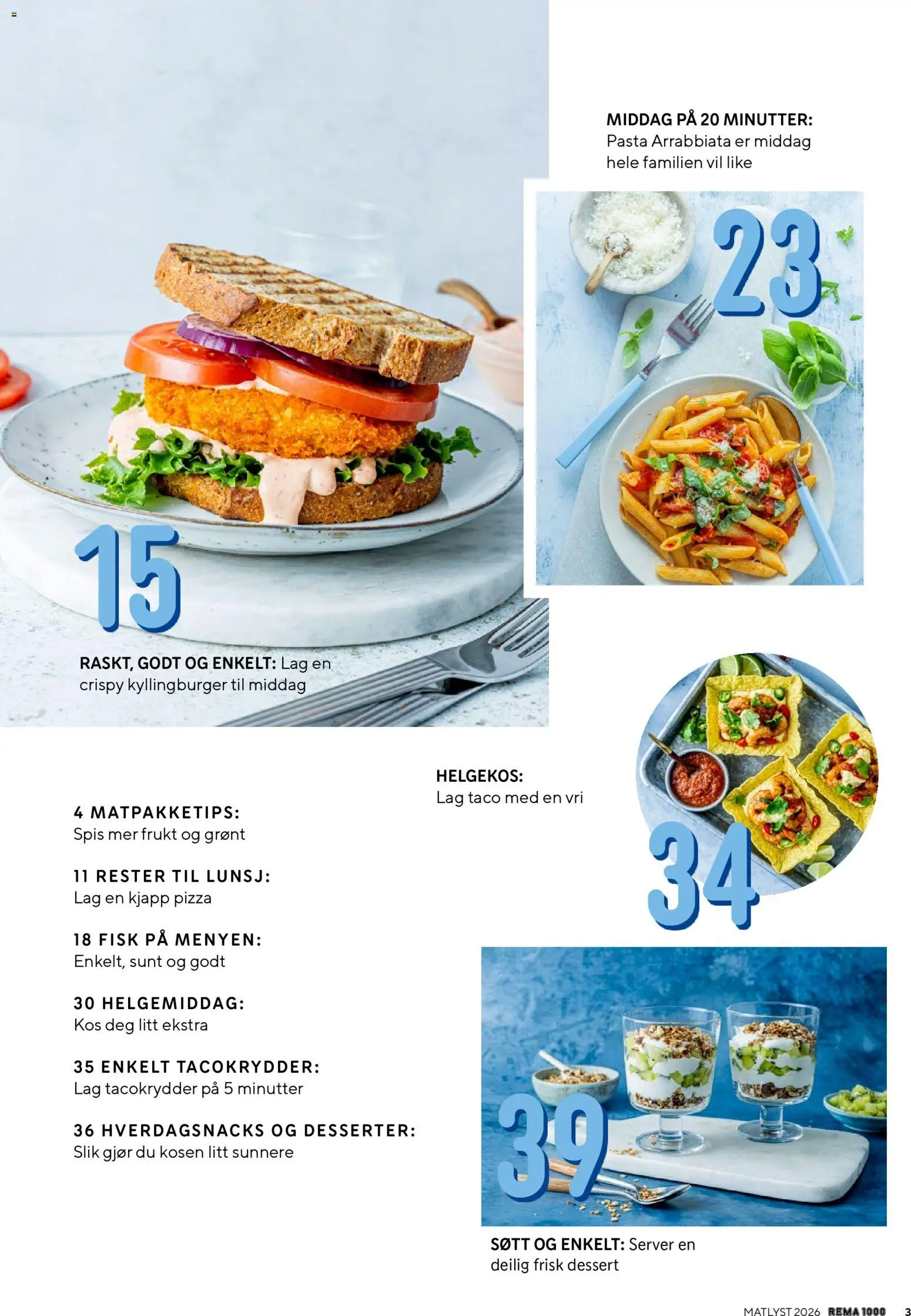 {H1} | Side: 3 | Produkter: Pizza, Fisk, Tape, Taco