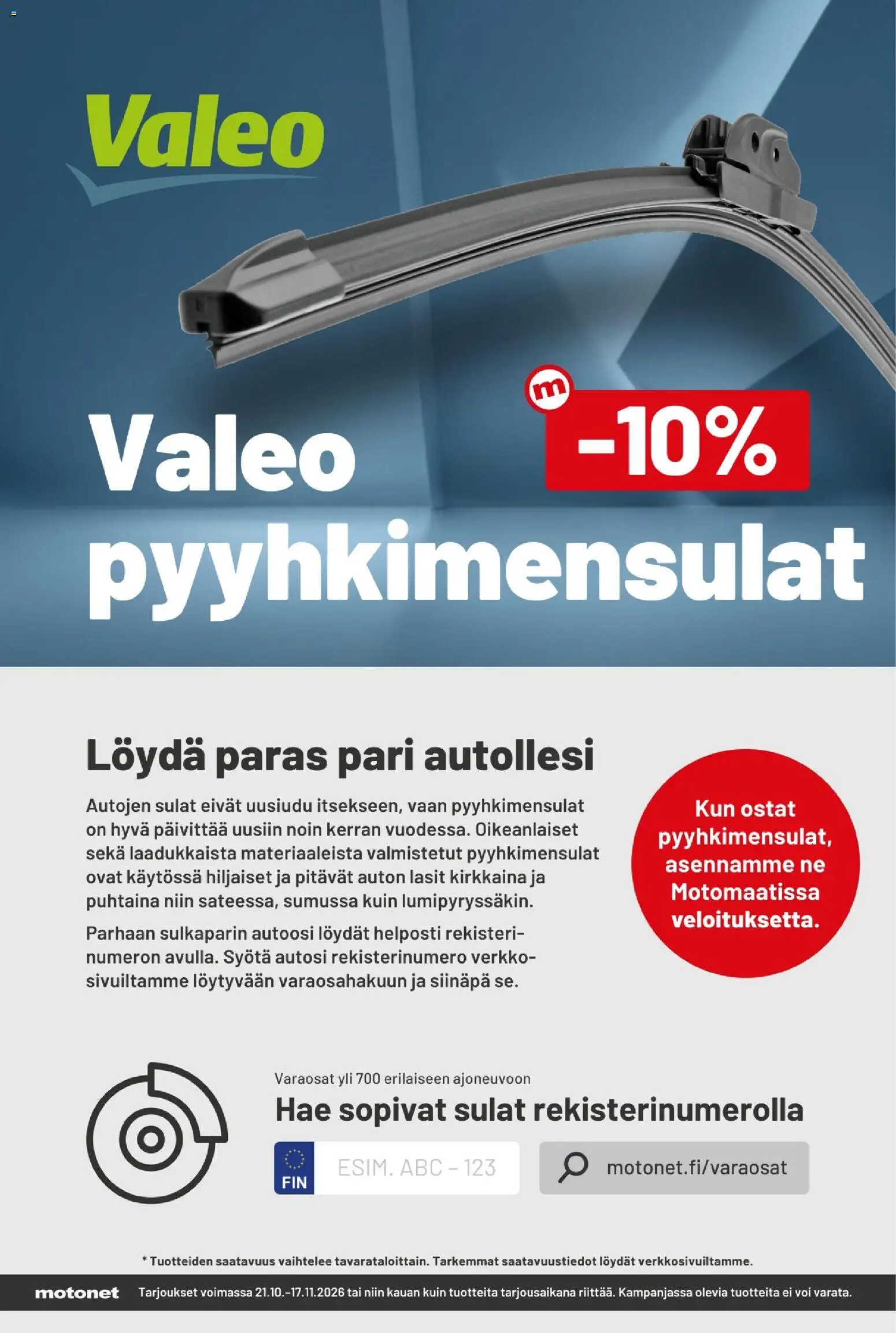 Motonet tarjoukset – voimassa 21/10/2026 alkaen | Sivu: 4 | Tuotteet: Voi