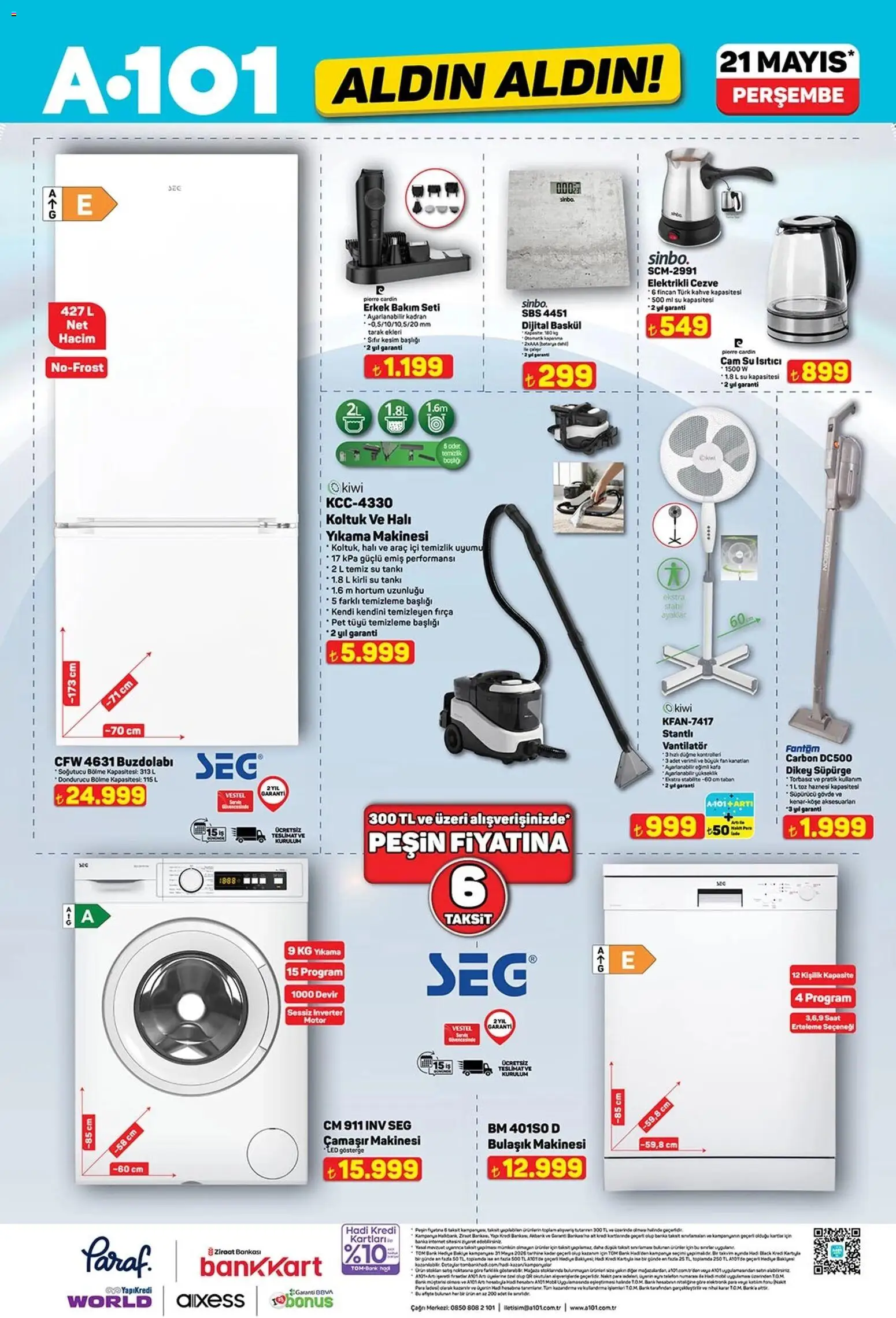 A101 - Katalog Aldın Aldın - 21.05.2026 tarihinden itibaren geçerlidir | Sayfa: 7
