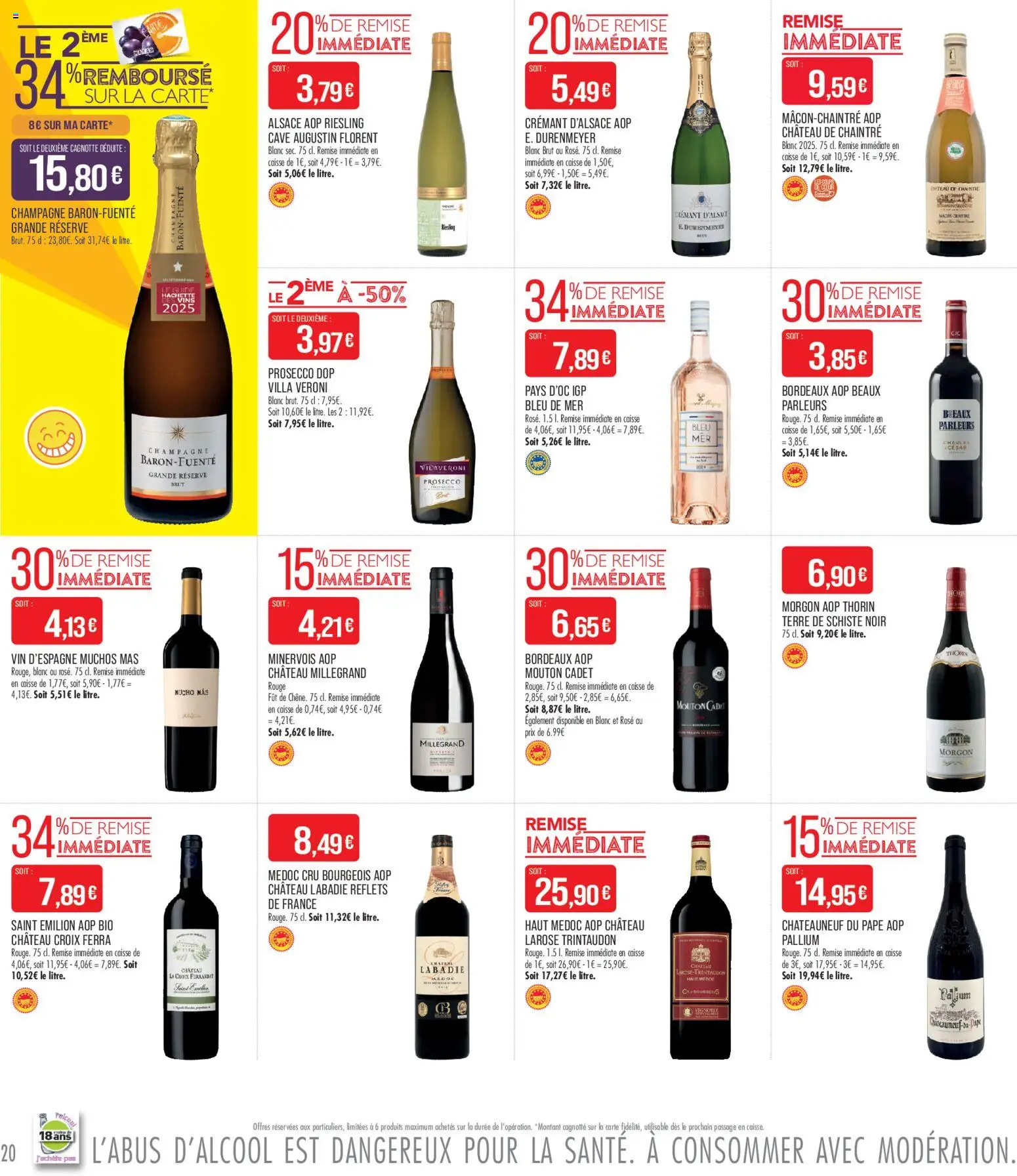 {H1} | Page: 20 | Produits: Champagne, Crémant, Prosecco, Vin