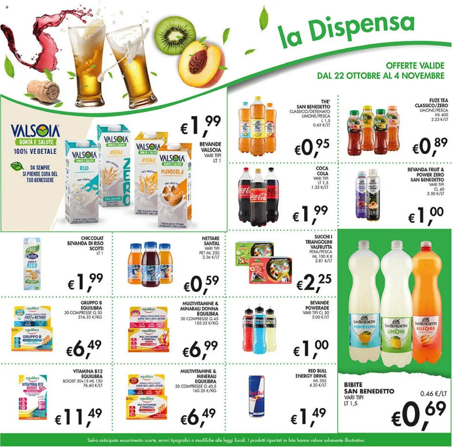 Volantino Coal del 22/10/2026 | Pagina: 17 | Prodotti: Pompelmo, Mandorla, Bibite, Coca Cola