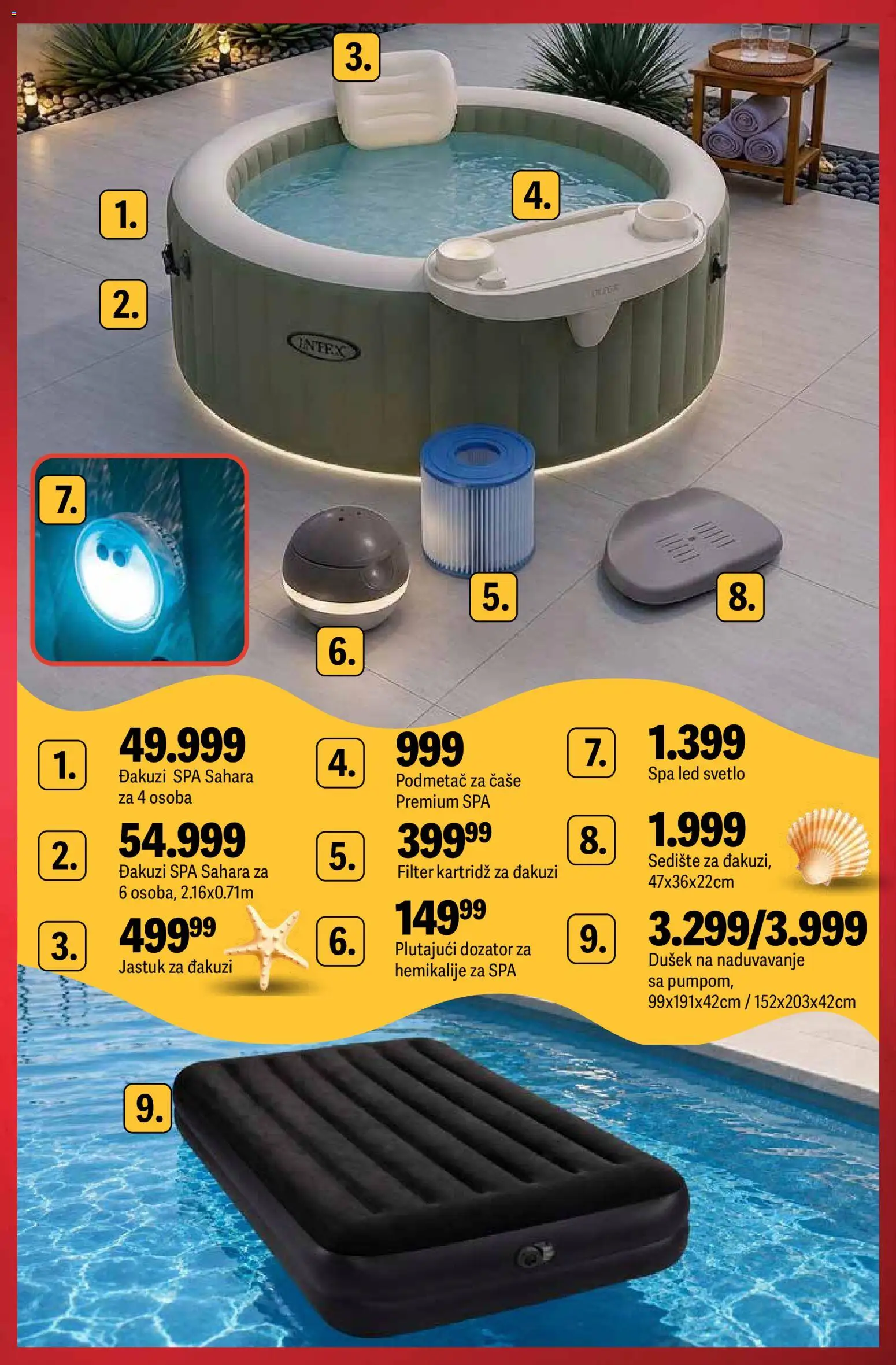 Mega Maxi katalog - važi od 28.05.2026 | Strana: 8 | Proizvode: Dušek, Jastuk