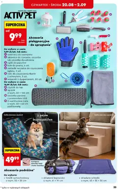 Pogląd oferty "Biedronka gazetka - Hity i inspiracje" - ważna od 17.08.2026 | Strona: 33 | Produkty: USB, Rolki, Szczotka